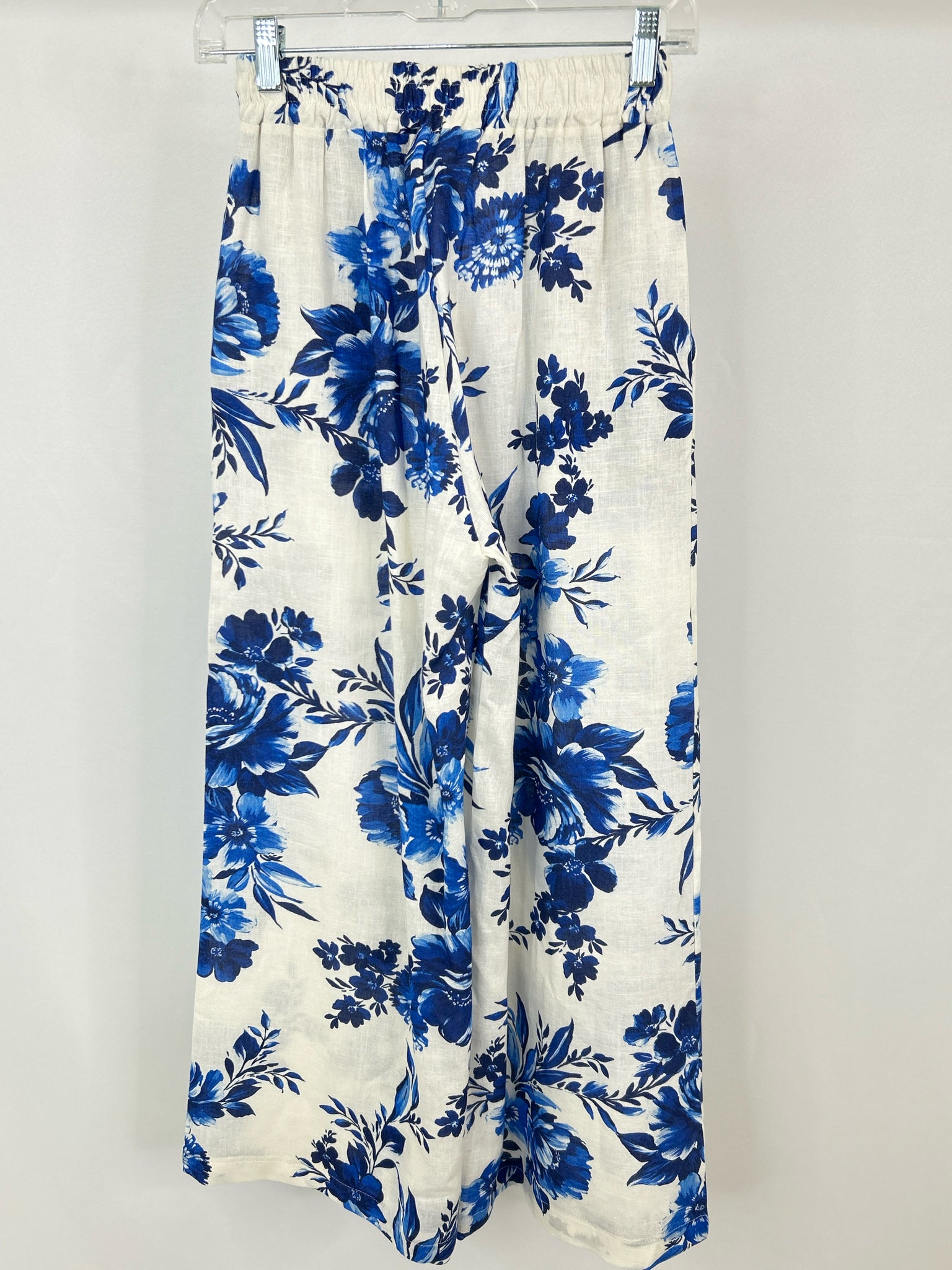 Ida  Louise Size S WHITE AND BLUE Women Pants