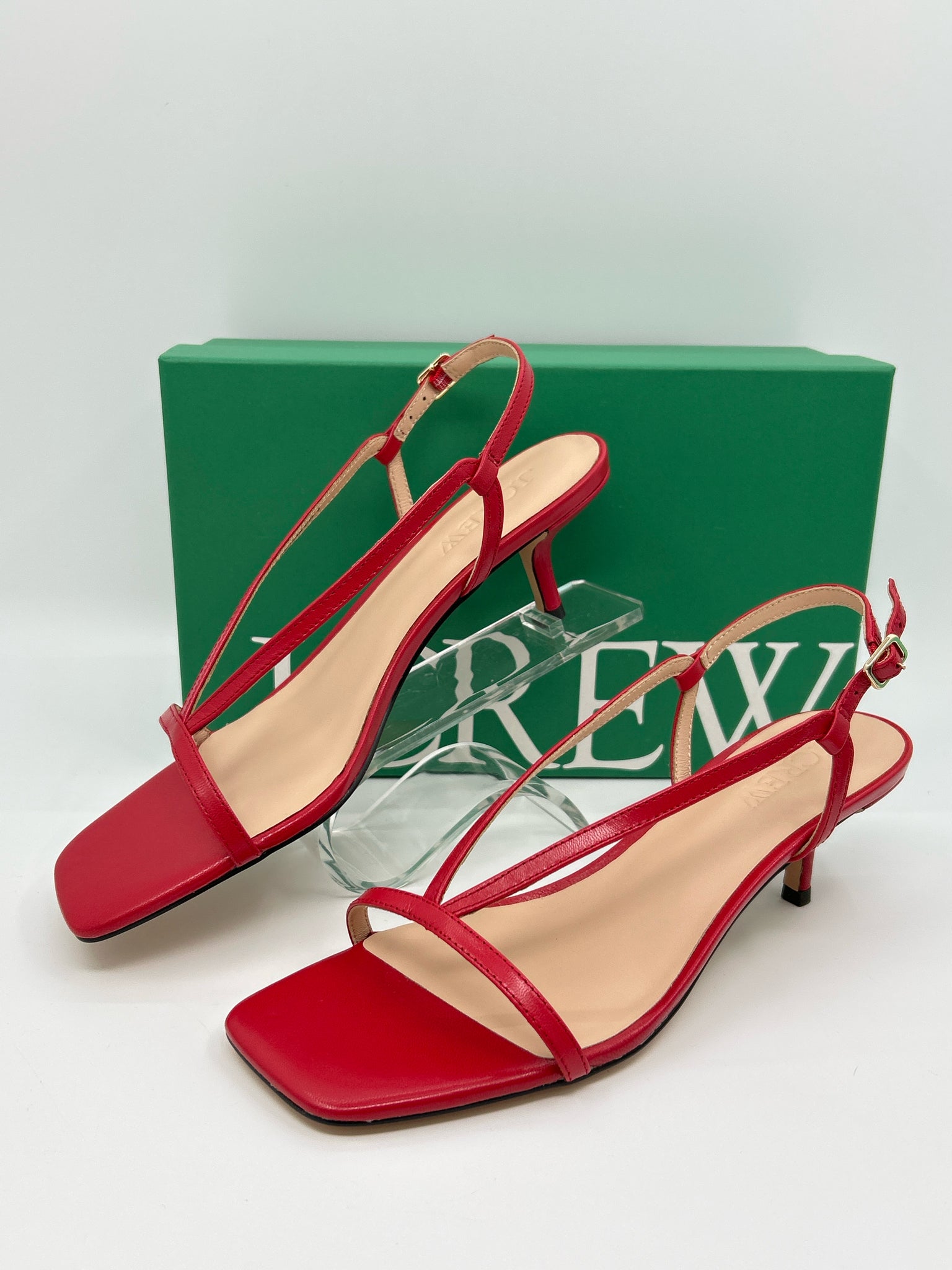 J CREW Size 9 Red Women Sandal