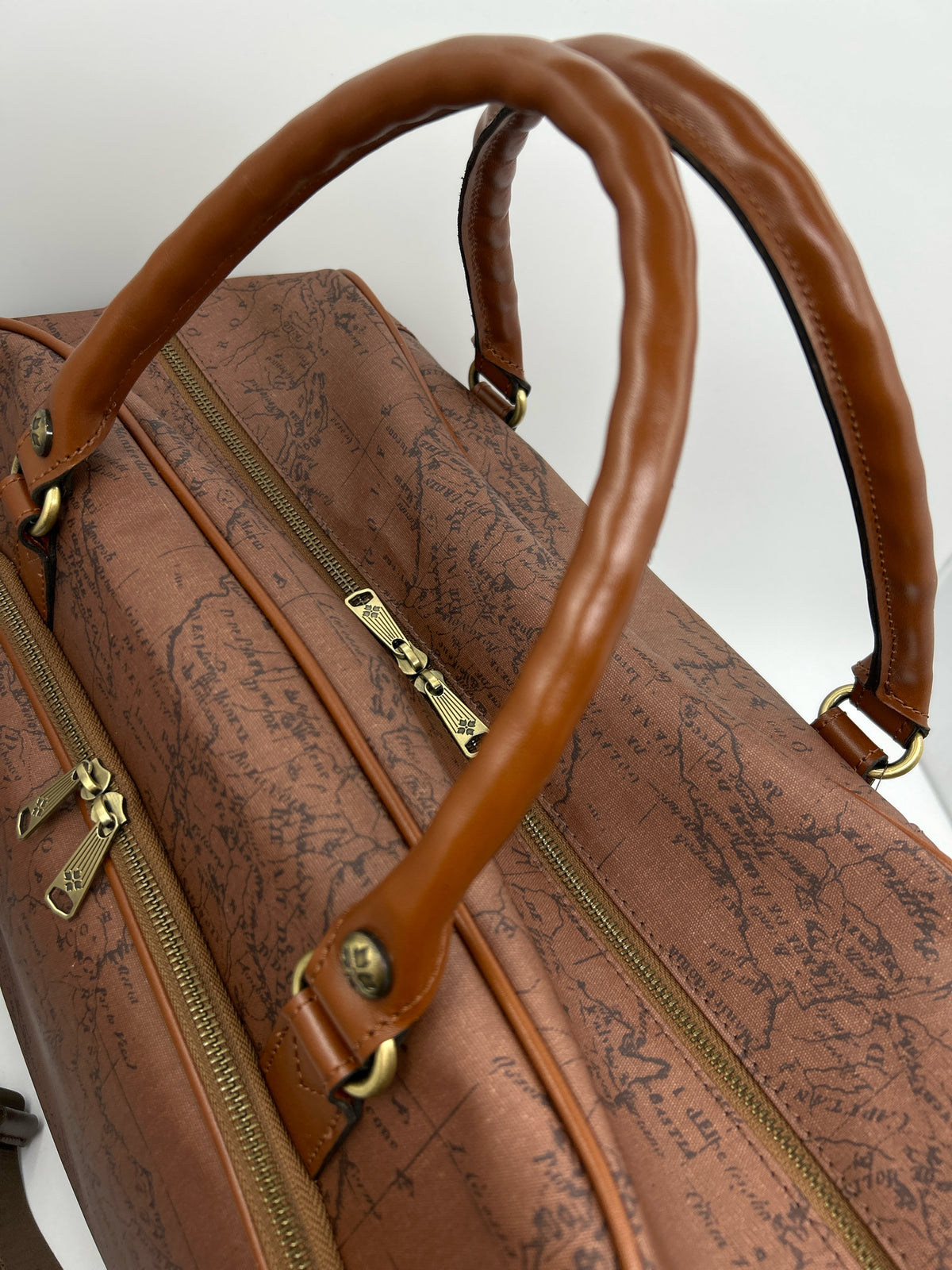 PATRICIA NASH NWT Brown Print Luggage