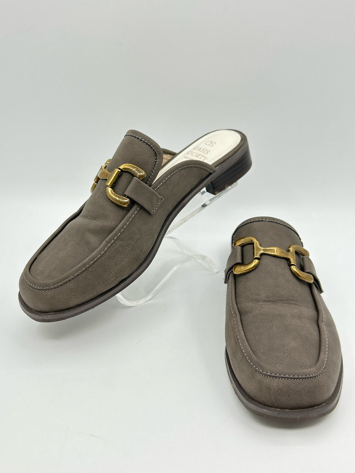 OASIS SOCIETY Size 8 Taupe Women Flats