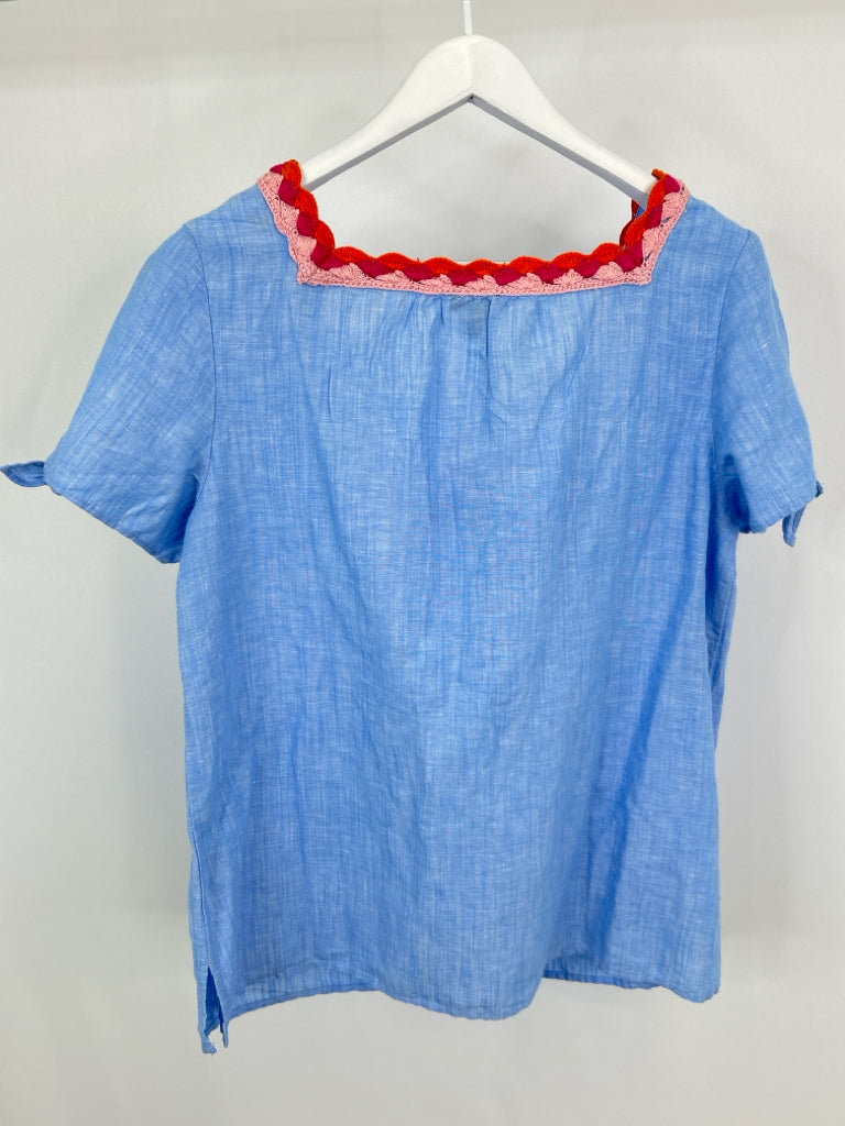 TALBOTS Size L Blue Women's Top