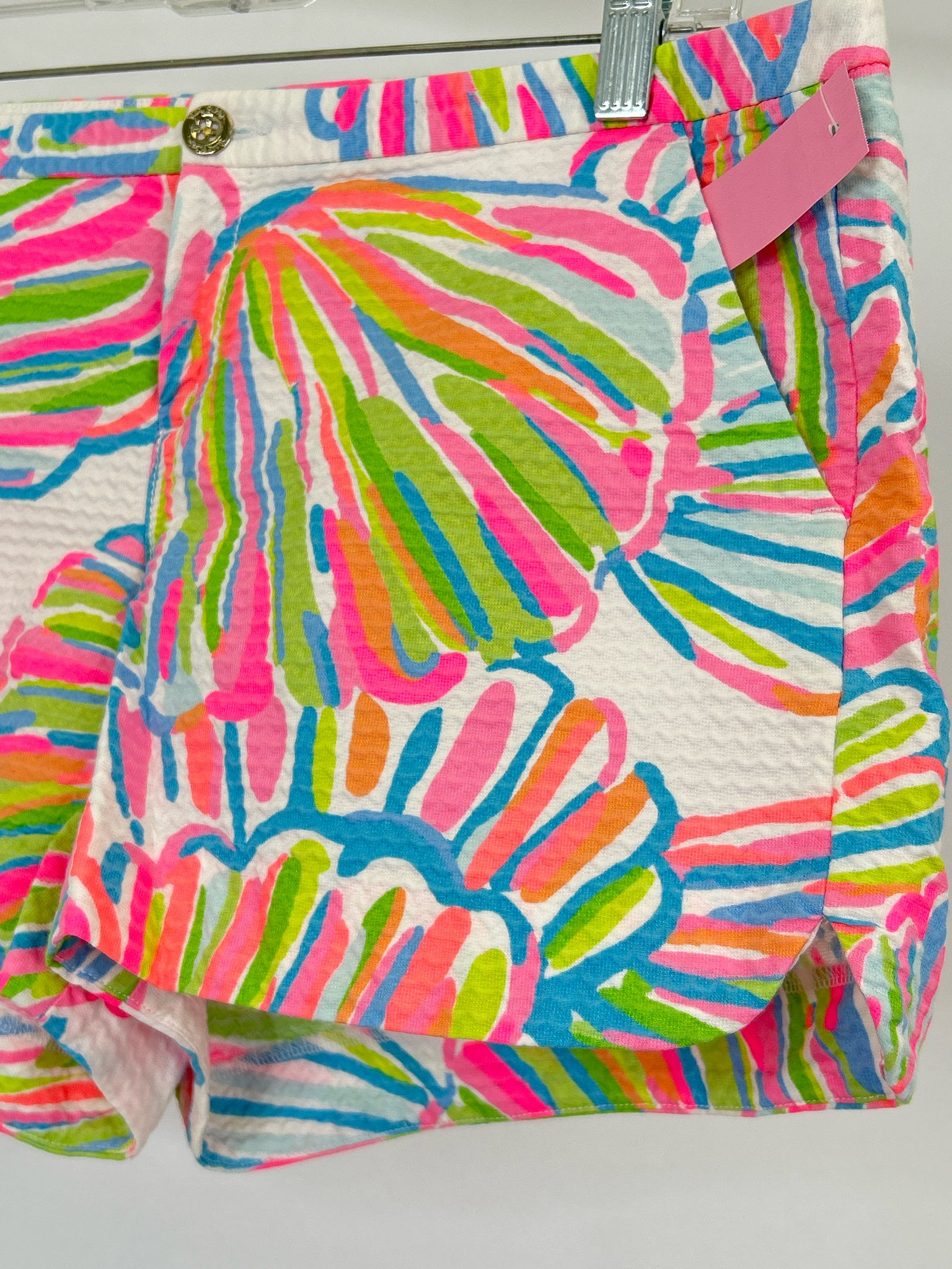 LILLY PULITZER Size 10 Pink and green Women Shorts