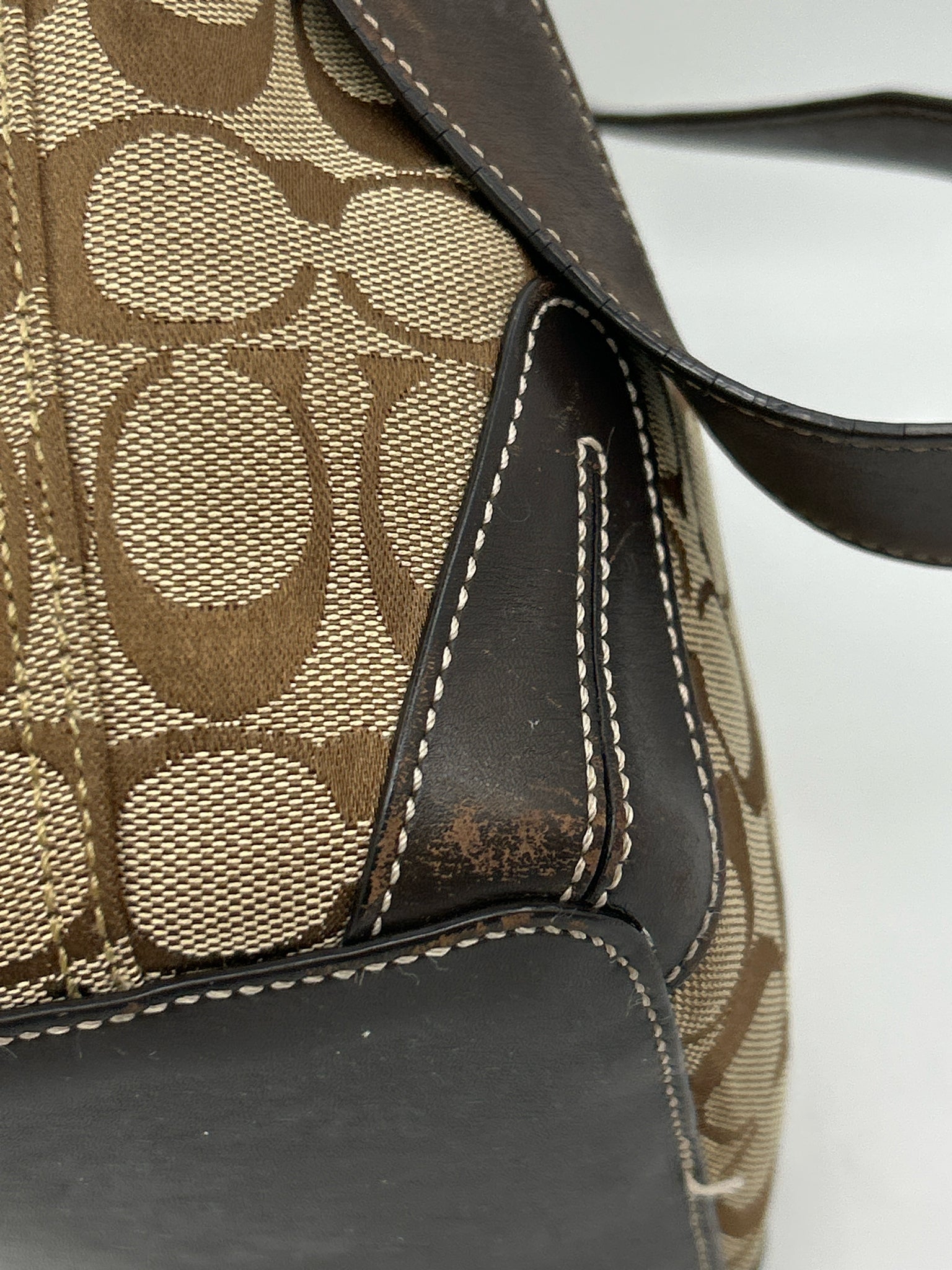 Coach BROWN MONOGRAM Women Purse