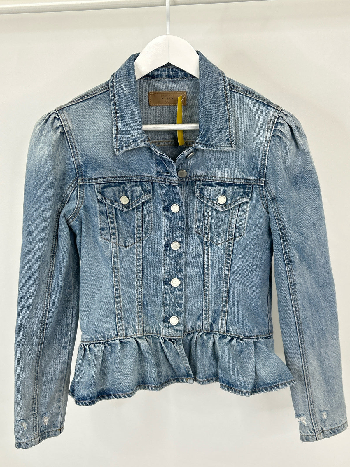 BLANKNYC Size M BLUE DENIM Women Jacket