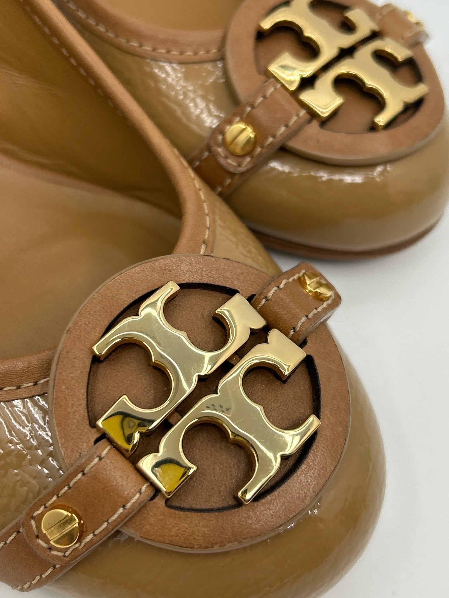 TORY BURCH Size 10.5 Tan Women Pumps