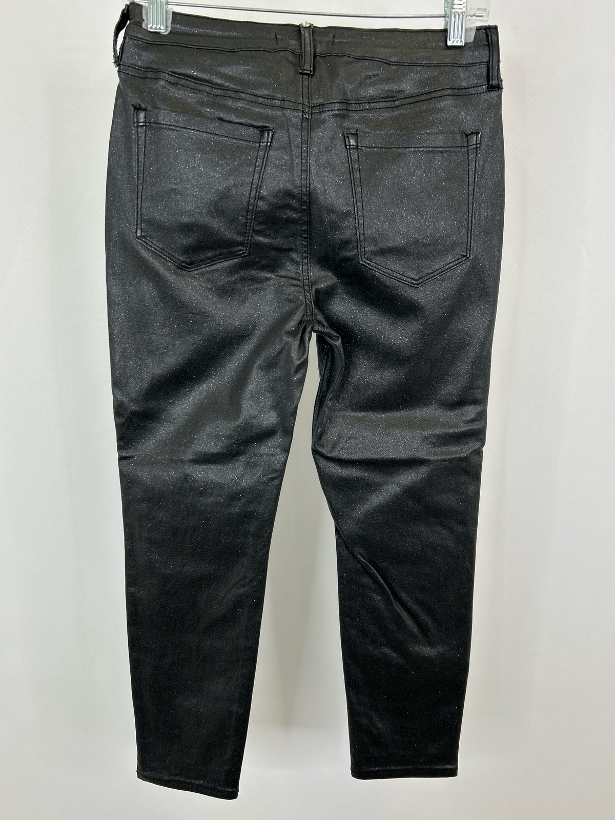 REBECCA MINKOFF Size 8P METALLIC GREY Women Pants