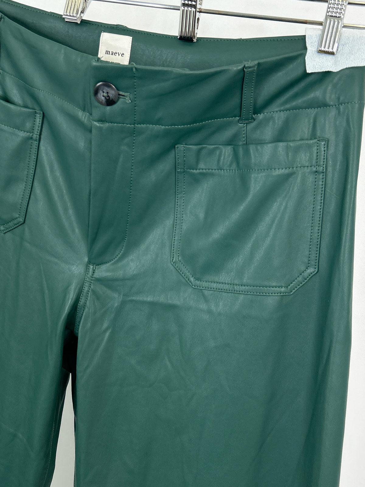 MAEVE Size 18W Green Women Pants
