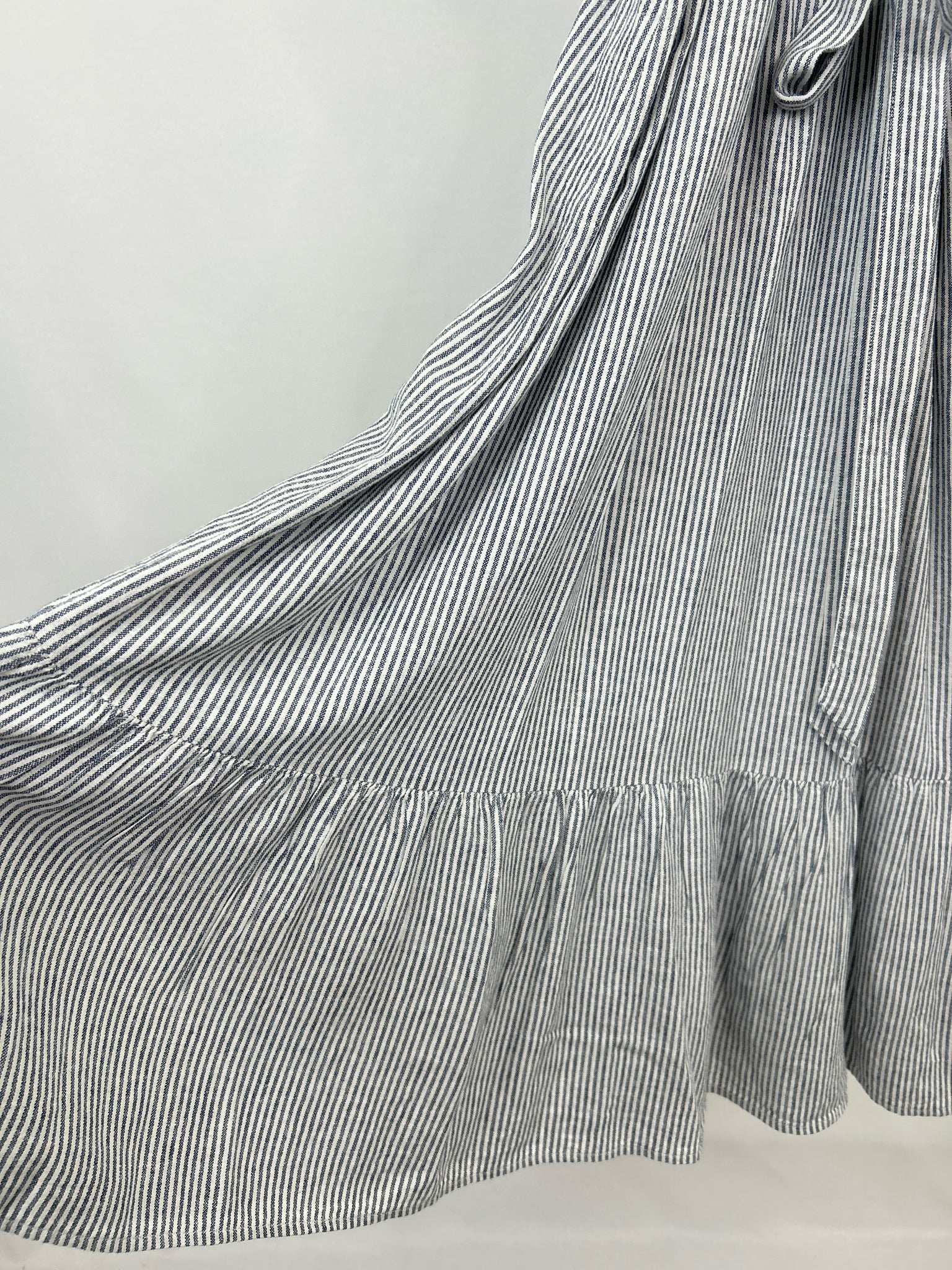 GAP Size XL Blue Striped Women Dress