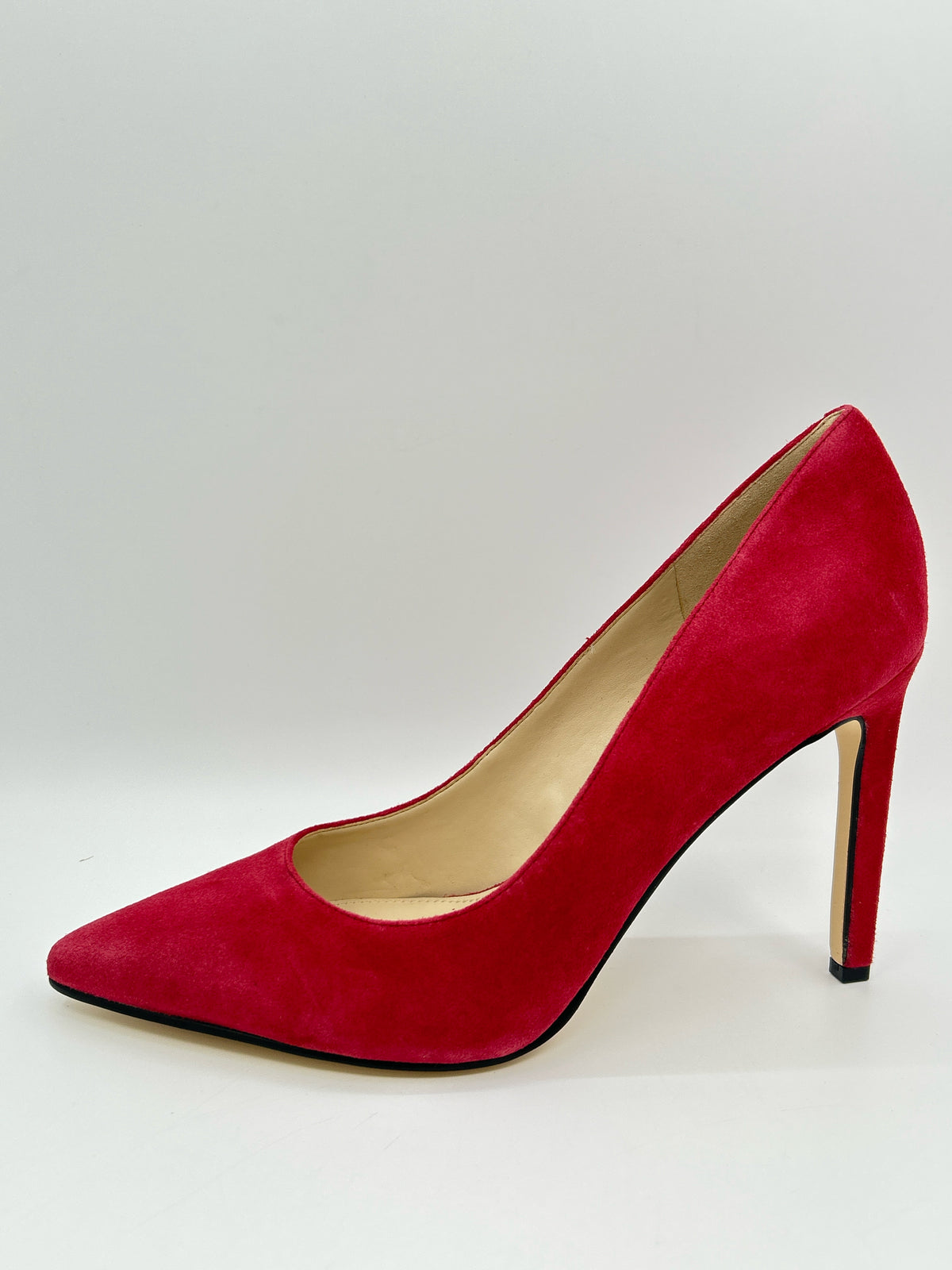 NINE WEST Size 10.5M Red Women Pumps