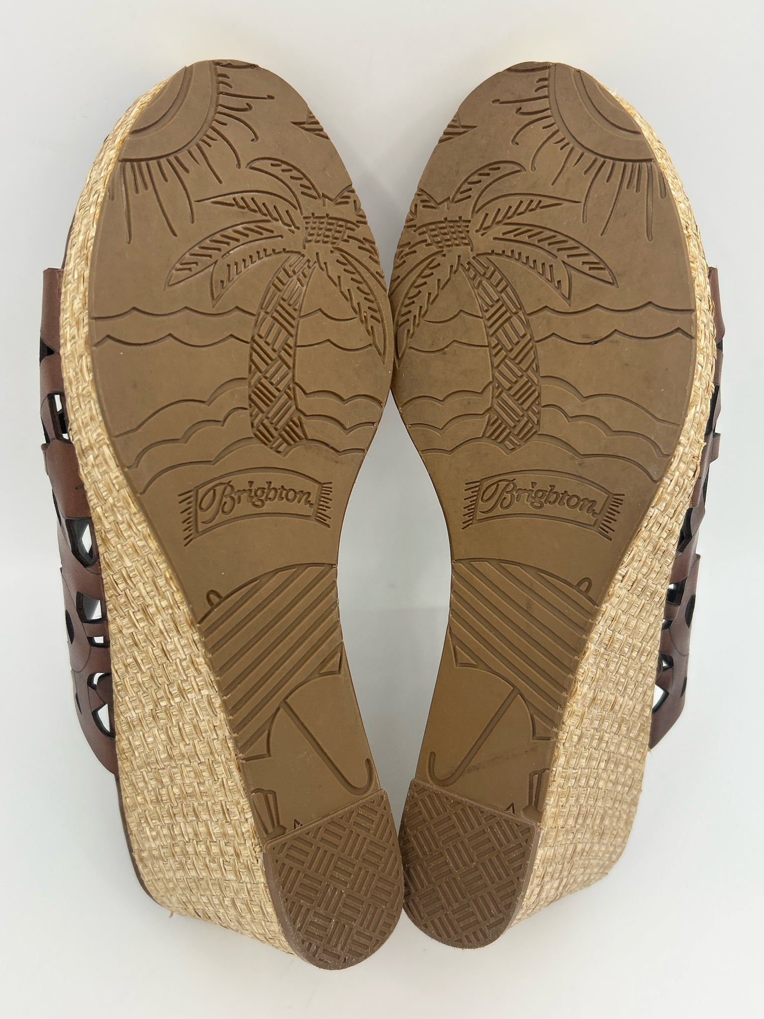 BRIGHTON Size 9M Brown Women Sandal
