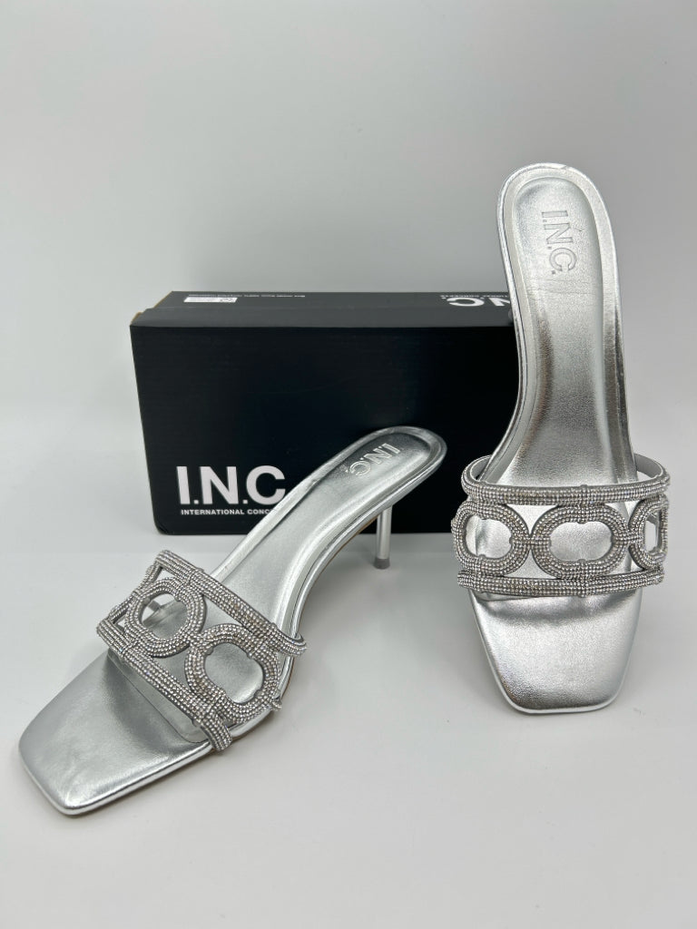 INC Women Size 11M Silver Sandal