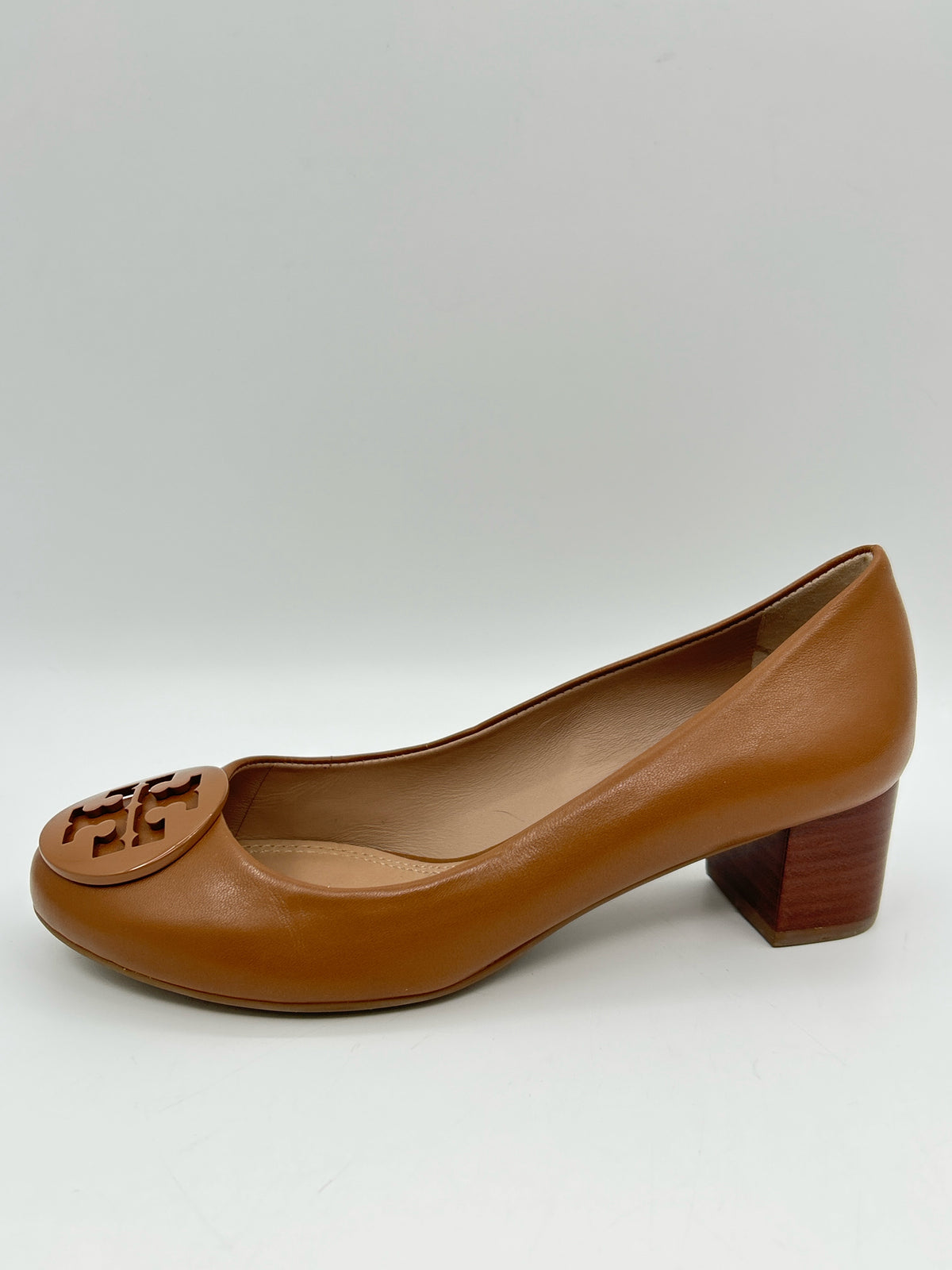 TORY BURCH Size 6M Brown Women Pumps