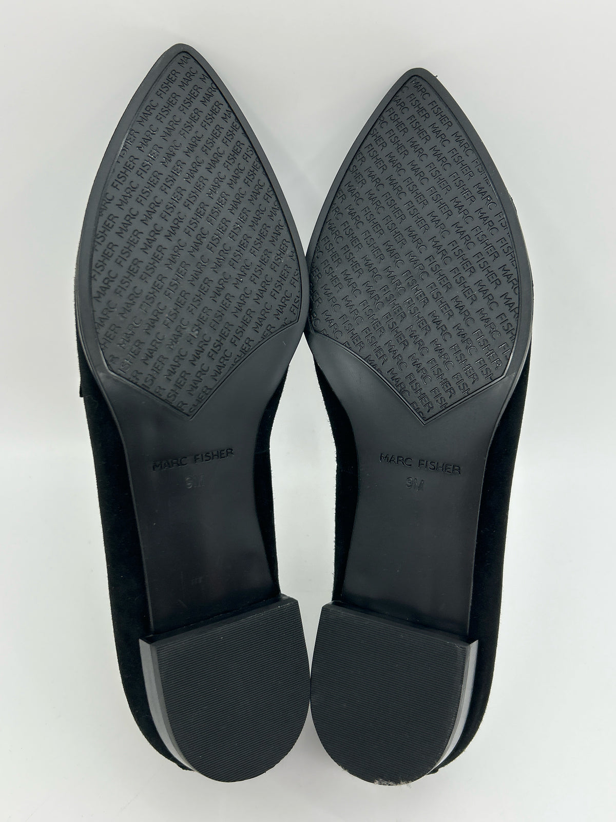 MARC FISHER Size 9M Black Women Loafer