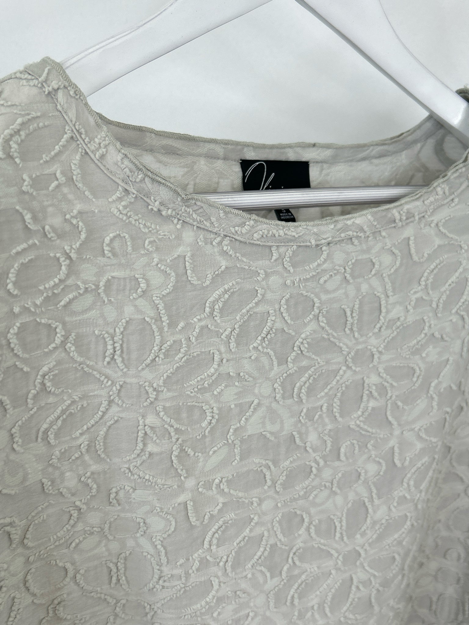 OLIVIA BY HABITAT CLOTHES Size S Sand Women Top NWT