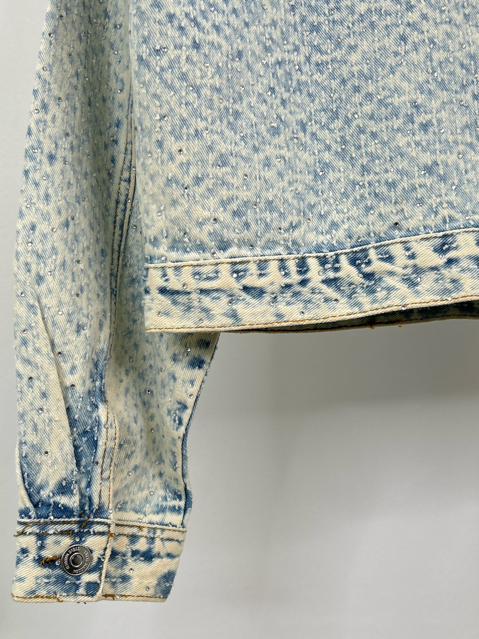 STEVE MADDEN Size M BLUE DENIM Women Jacket