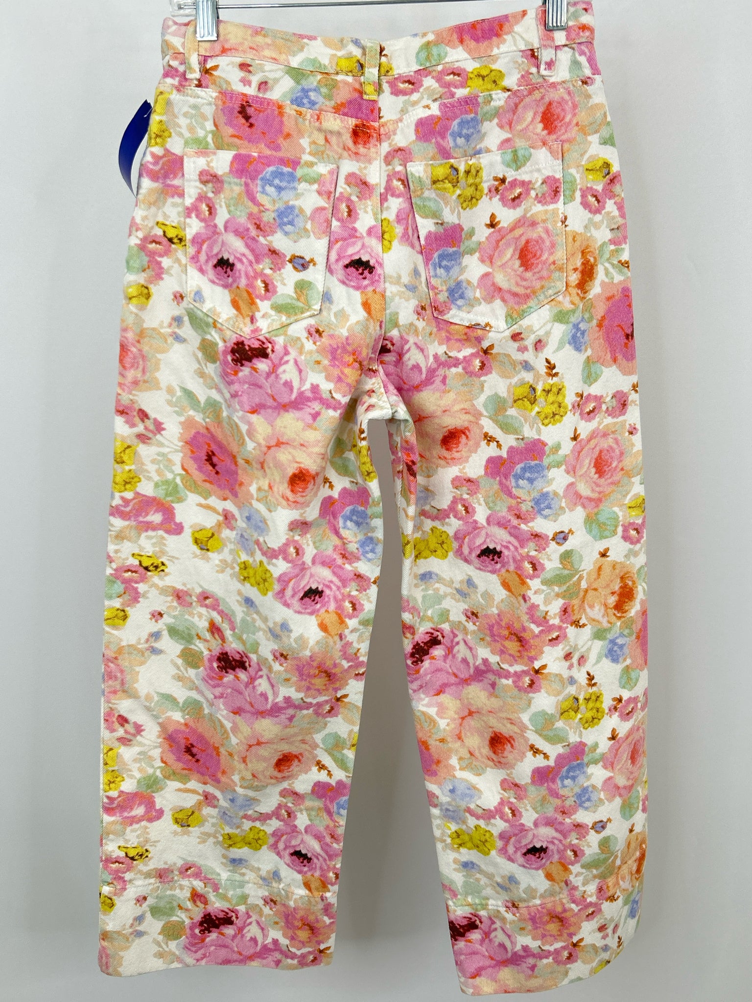 ENTRO Size M pastel print Women Pants