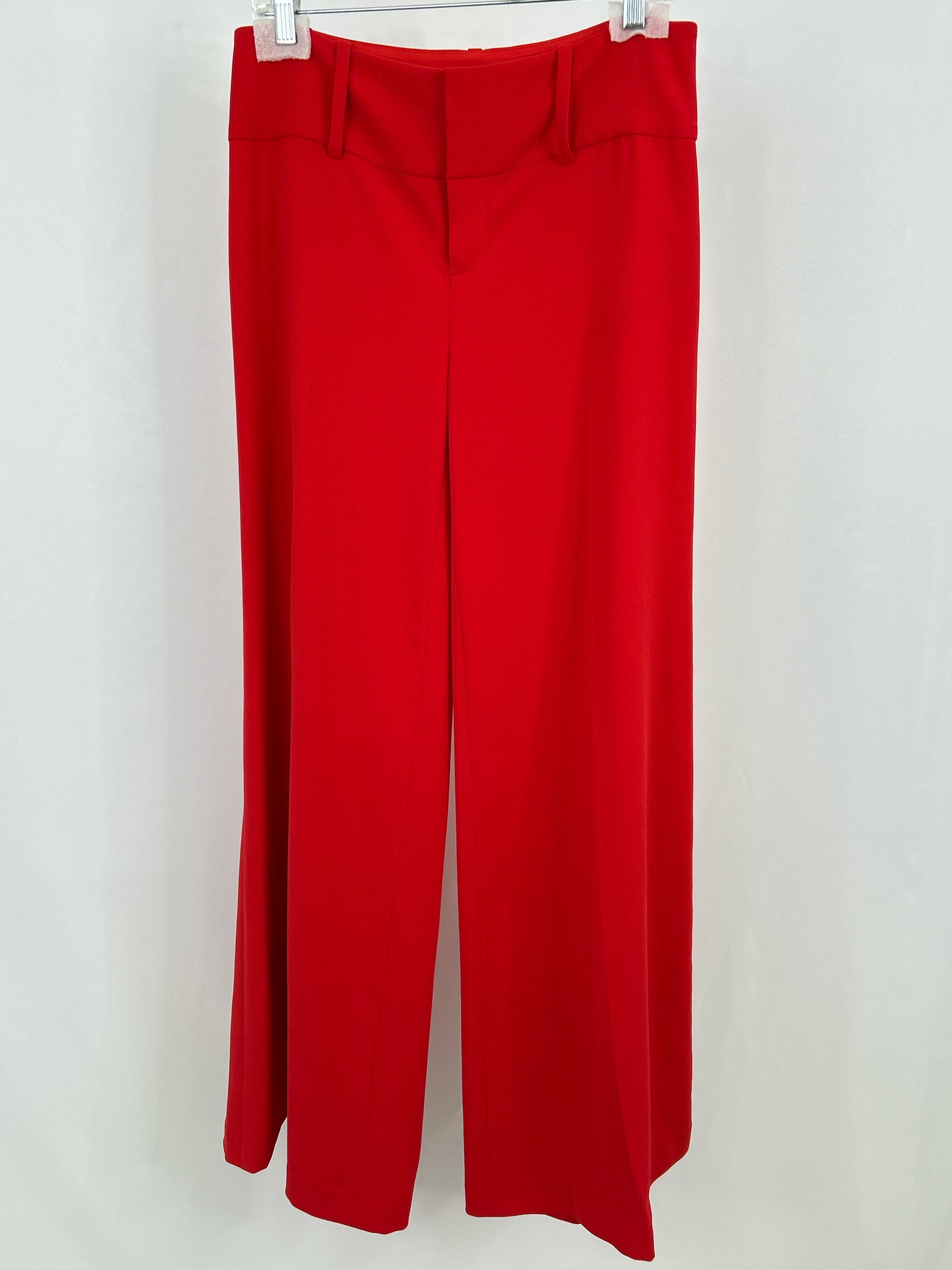 ALICE + OLIVIA Size 8 Red Women Pants