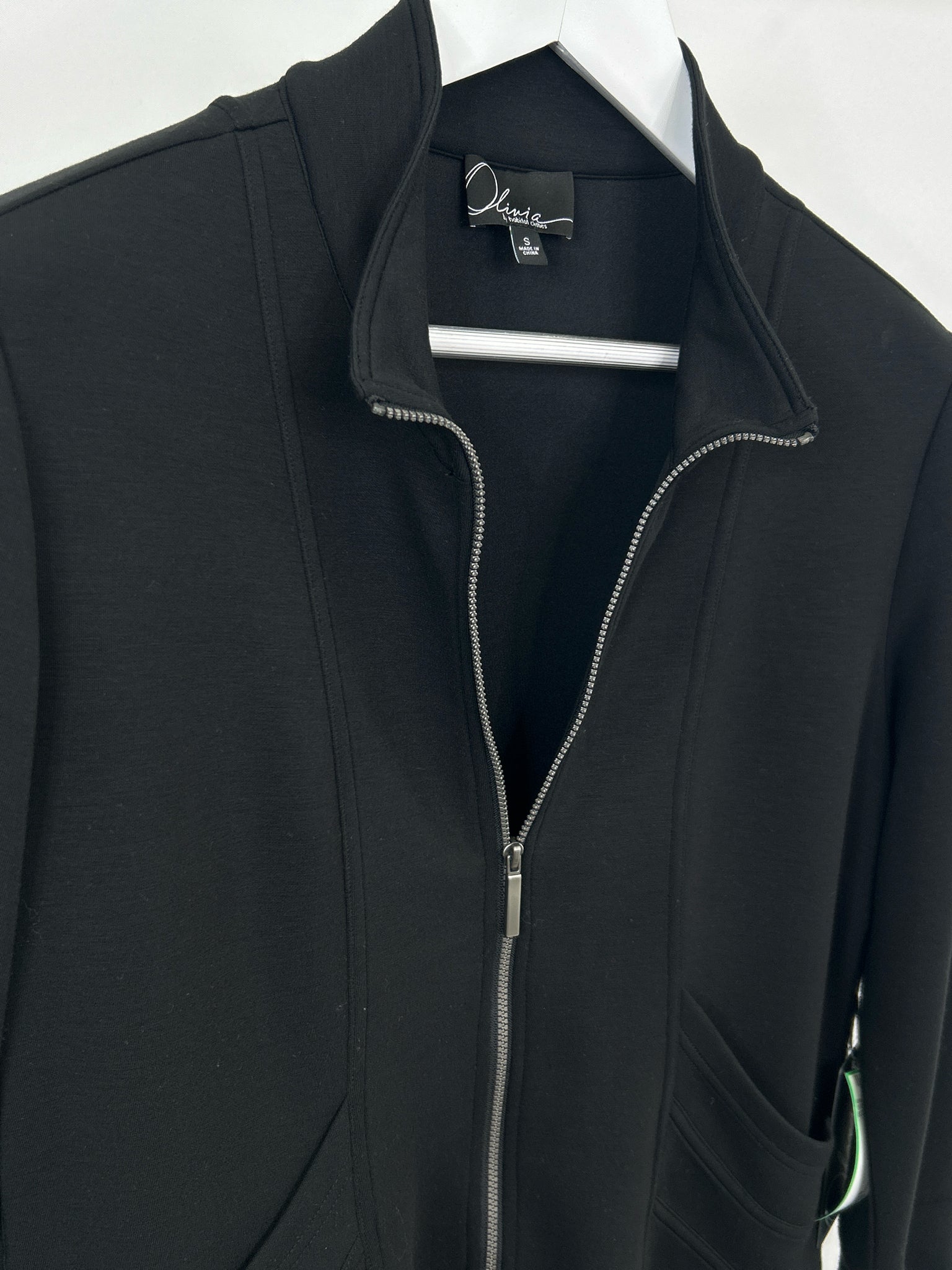 OLIVIA BY HABITAT CLOTHES Size S Black Women Jacket
