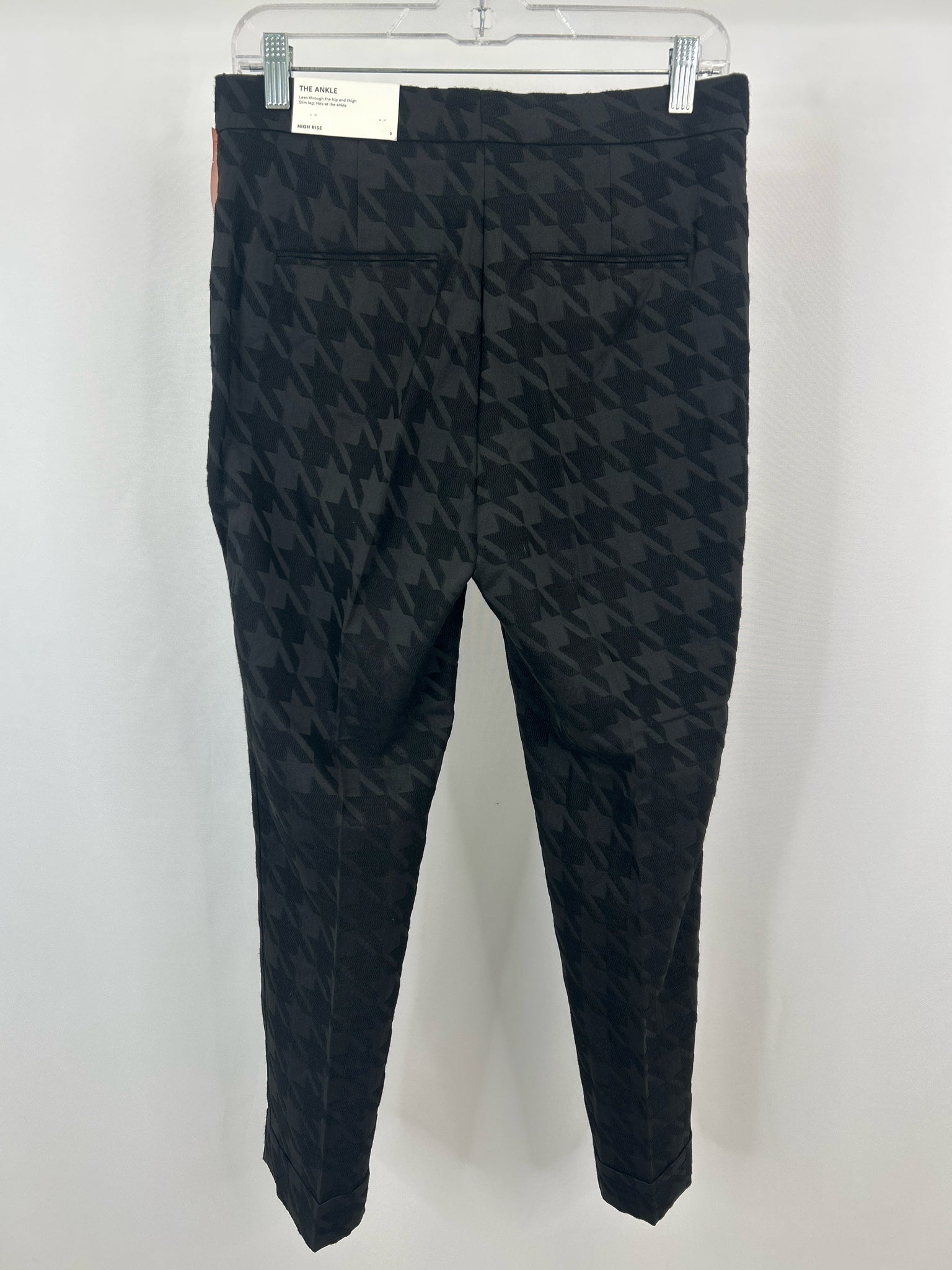 ANN TAYLOR NWT Size 2 Black Print Women Pants NWT