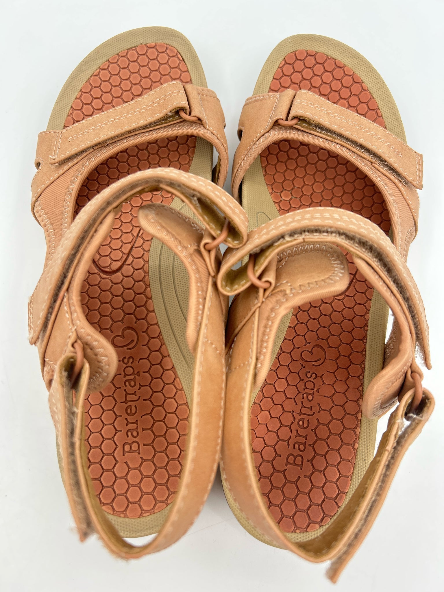 BARETRAPS Size 10 Apricot Women Sandal