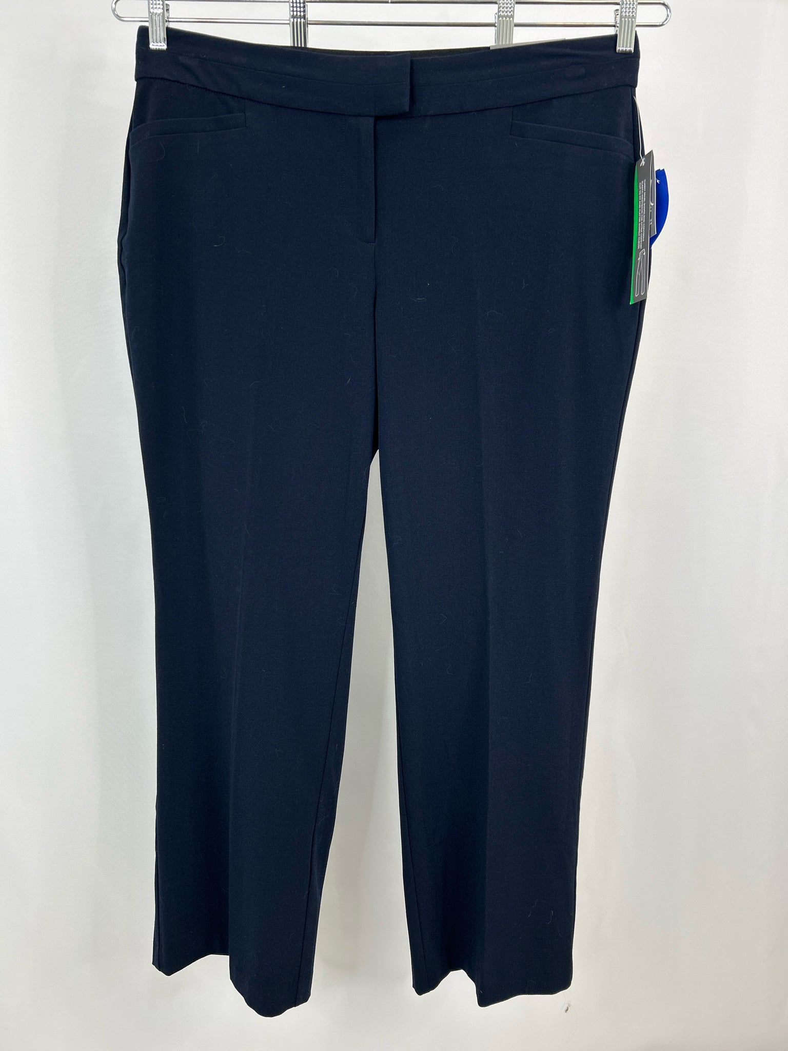 JM COLLECTION Size 16W Navy Women Pants