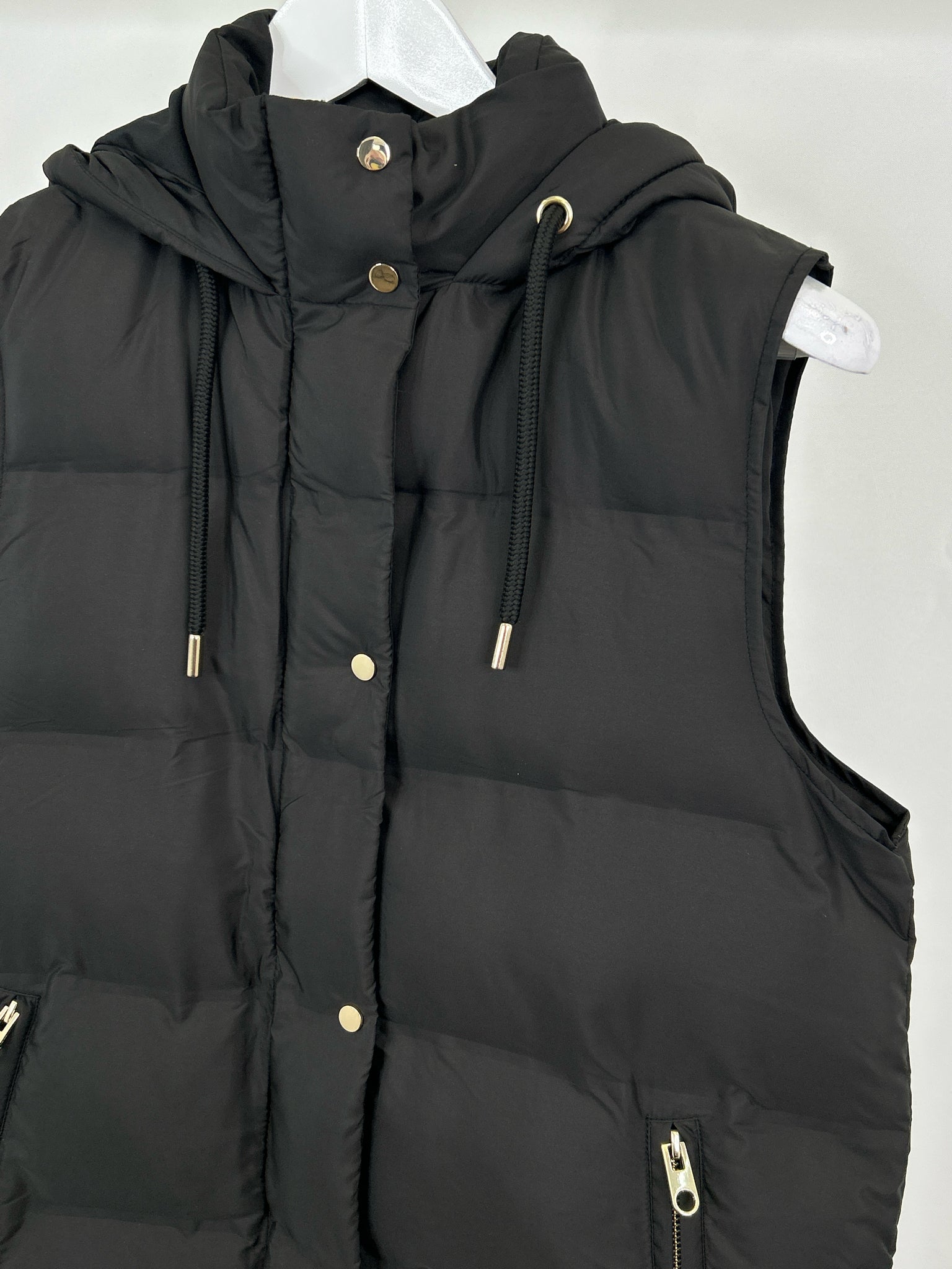 ZARA Size M Black Women Vest