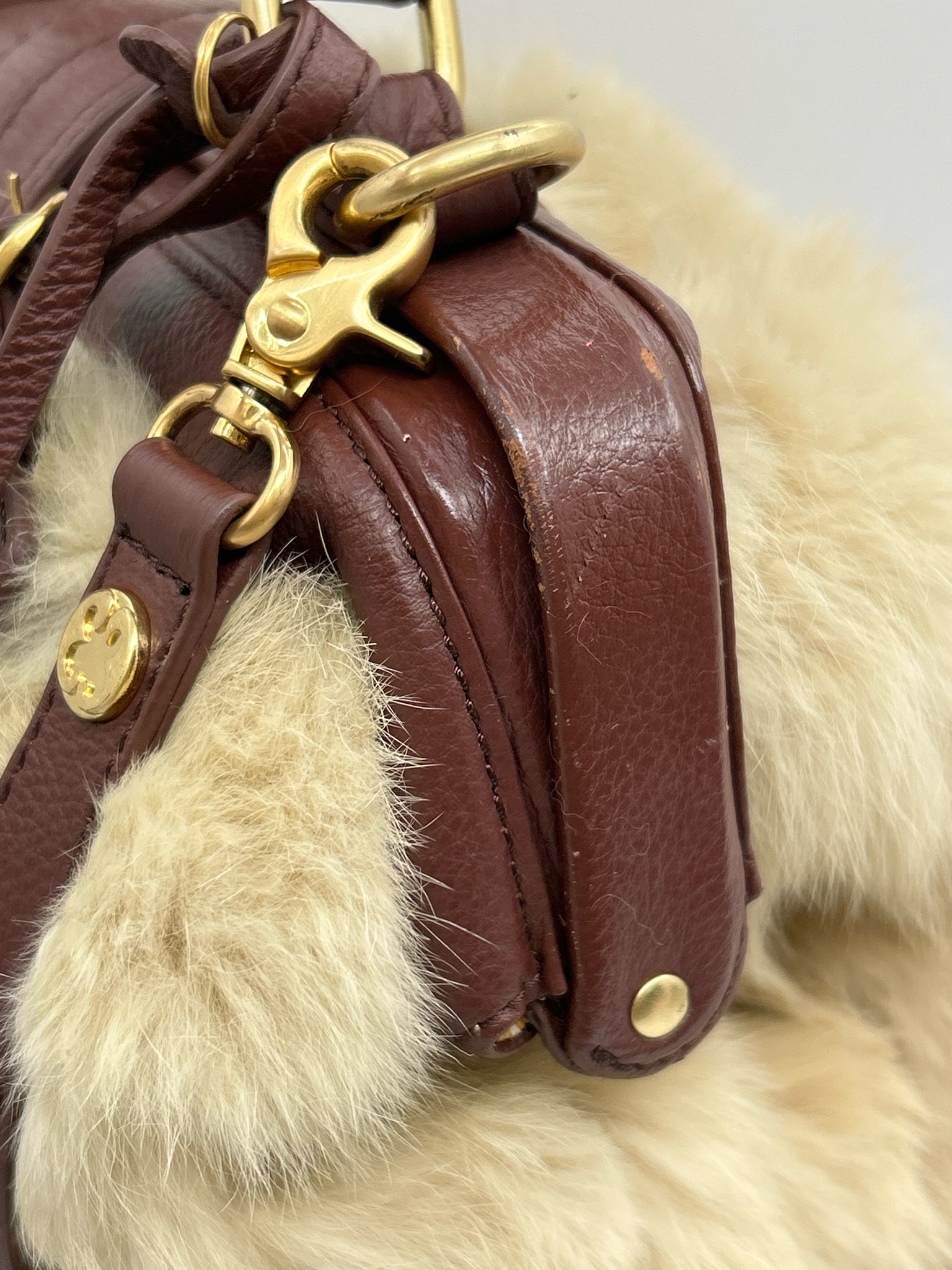 EMMA FOX CREAM AND BROWN Women Purse