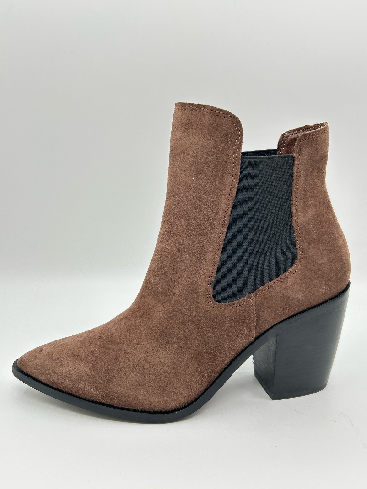 CHINESE LAUNDRY Size 9 Brown and Black Women Booties