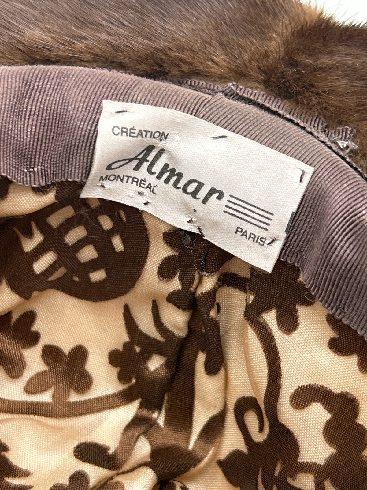Almar Size One Size DARK BROWN Women Hat