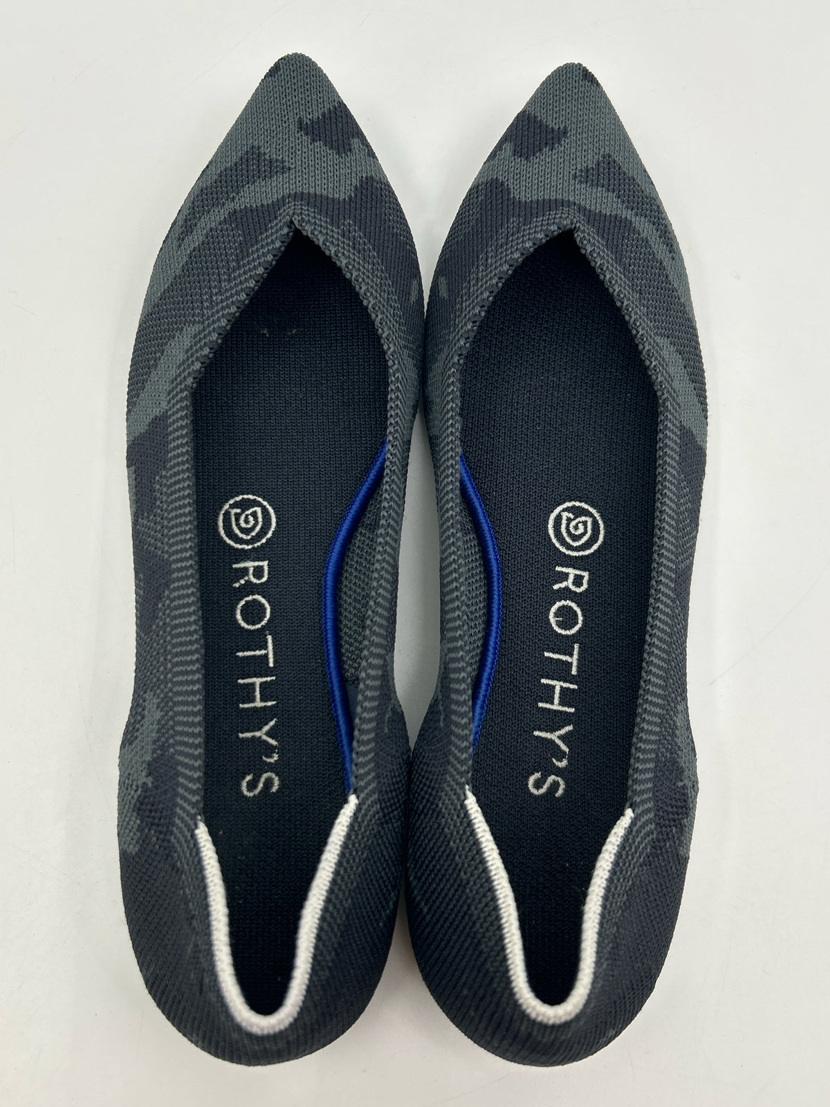 ROTHY'S Size 7.5 Black Women Flats