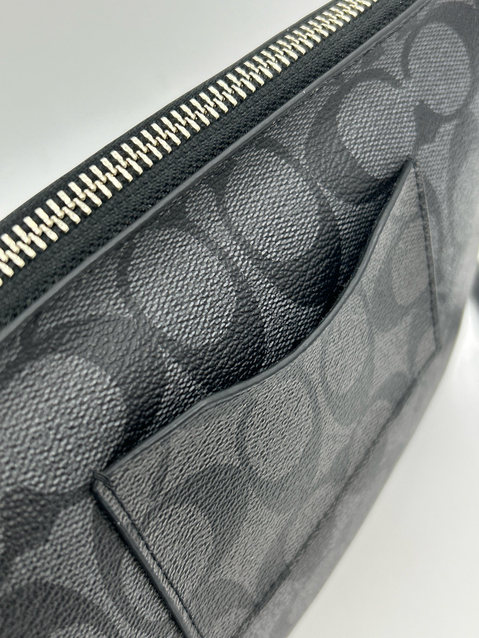 COACH BLACK MONOGRAM Women Purse