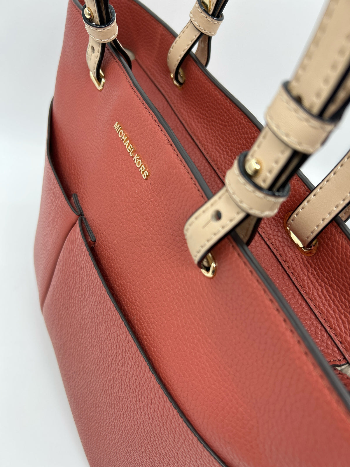 MICHAEL KORS Orange Women Tote