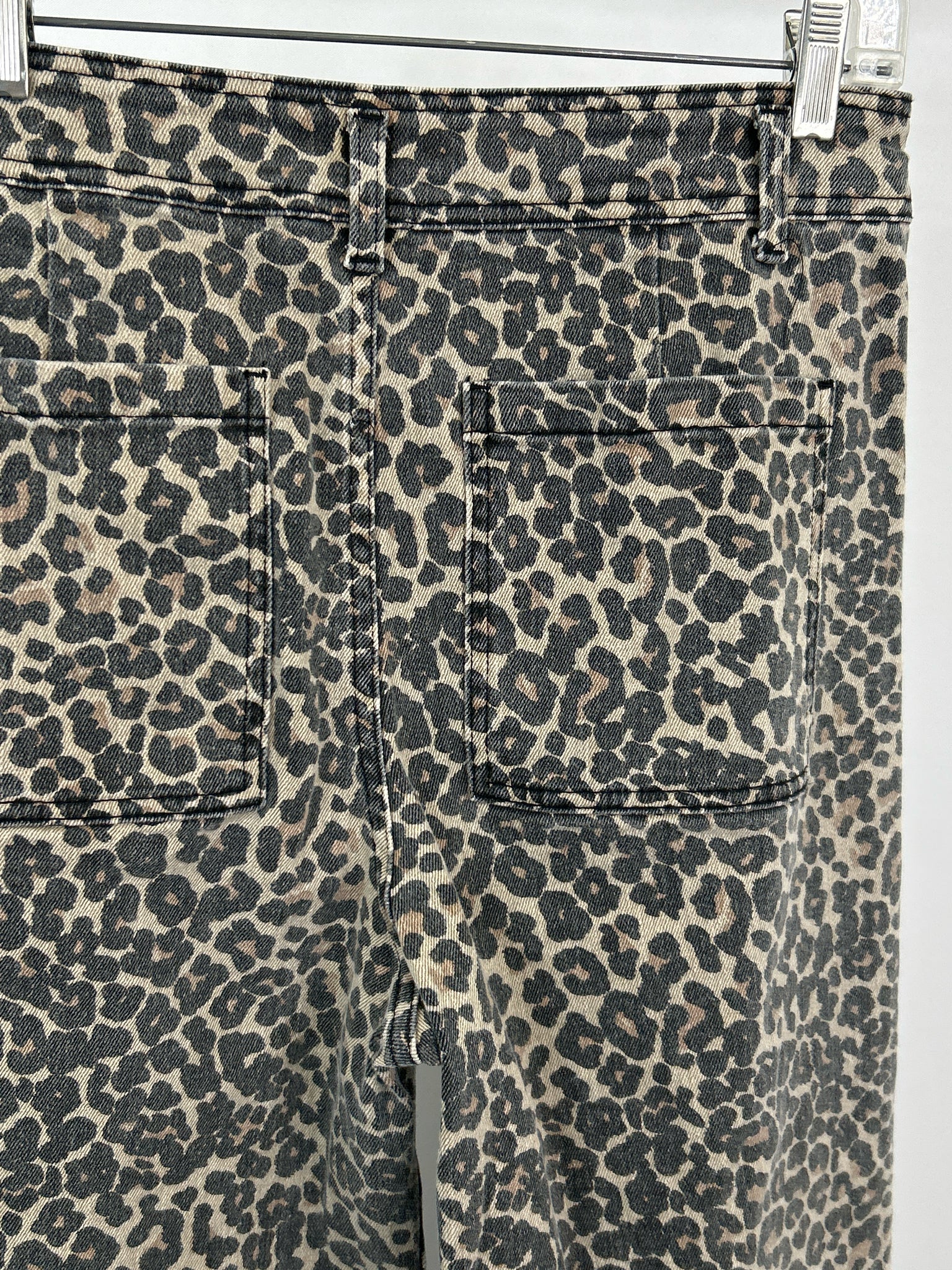 Miou Muse Size L BEIGE AND BLACK Women jeans