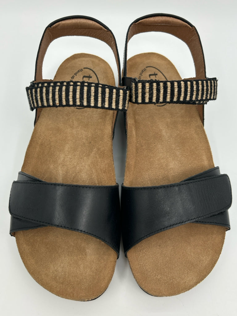 TAOS Size 9 Black Women's Symbol Sandal NIB
