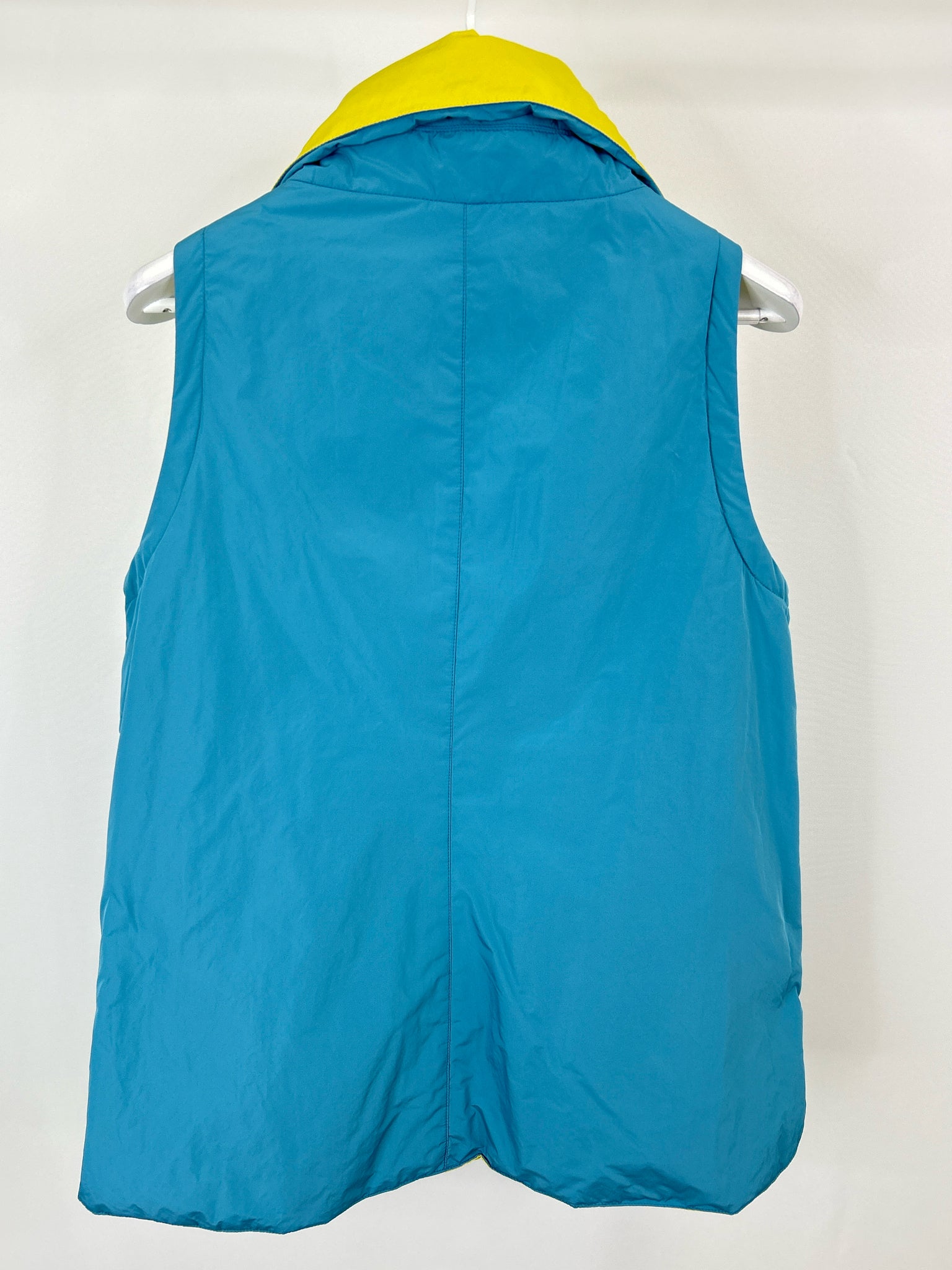 OLIVIA BY HABITAT CLOTHES Size S BLUE AND YELLOW Women Vest