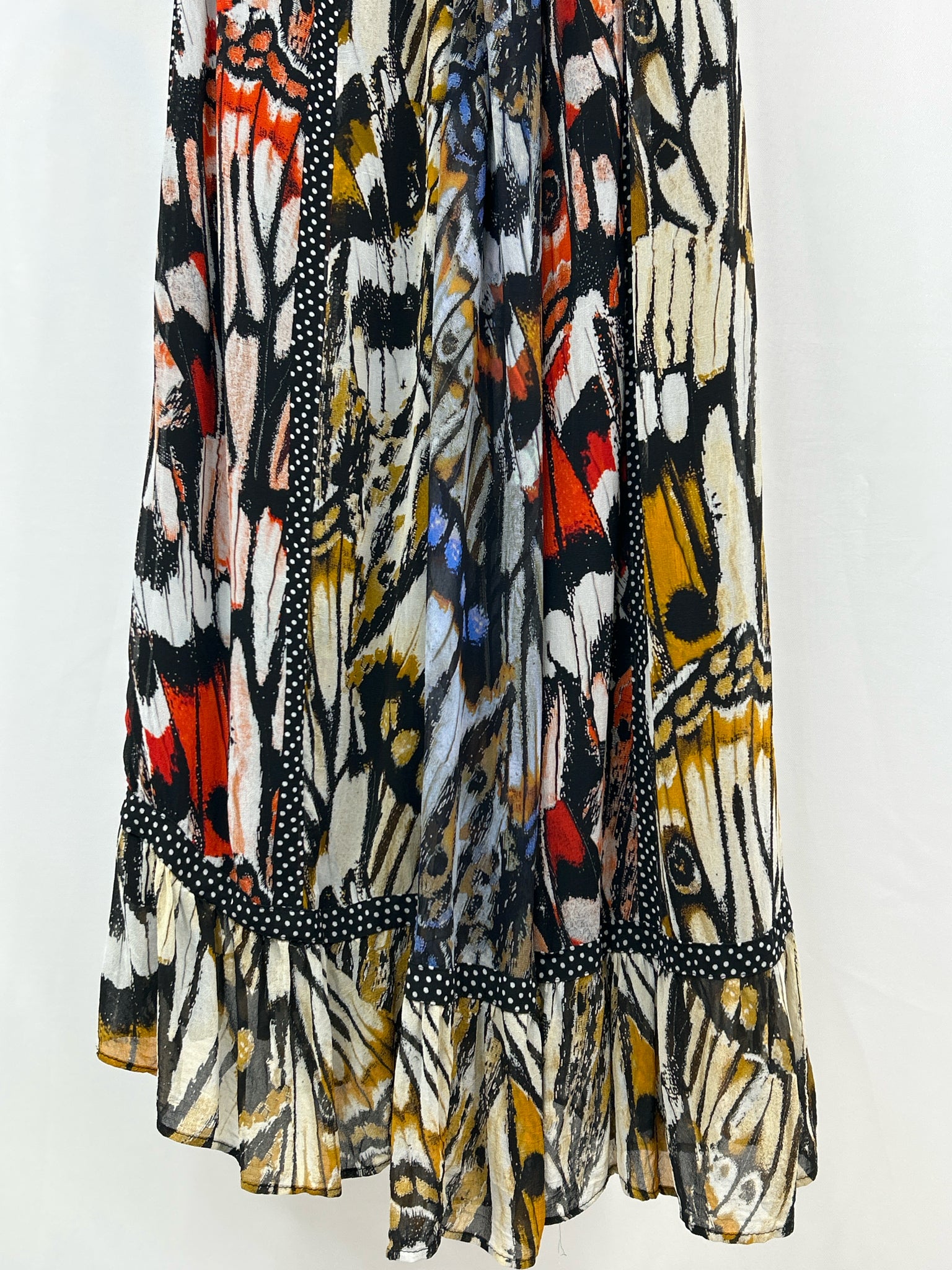MAEVE Size S Black Print Women Dress