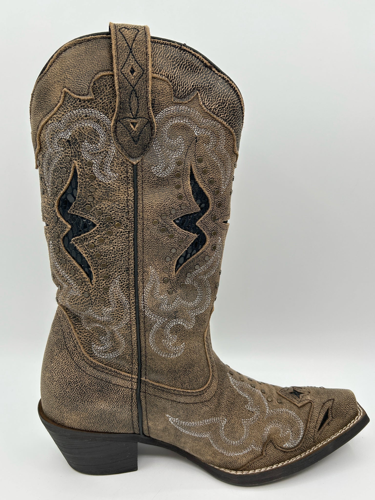 LAREDO Size 6.5M Brown Women Boots