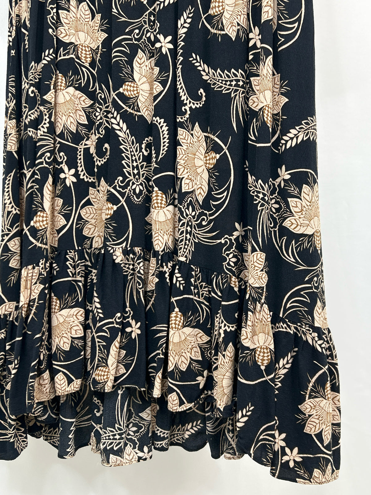 Mare Mare Size M Black & Beige Women Dress