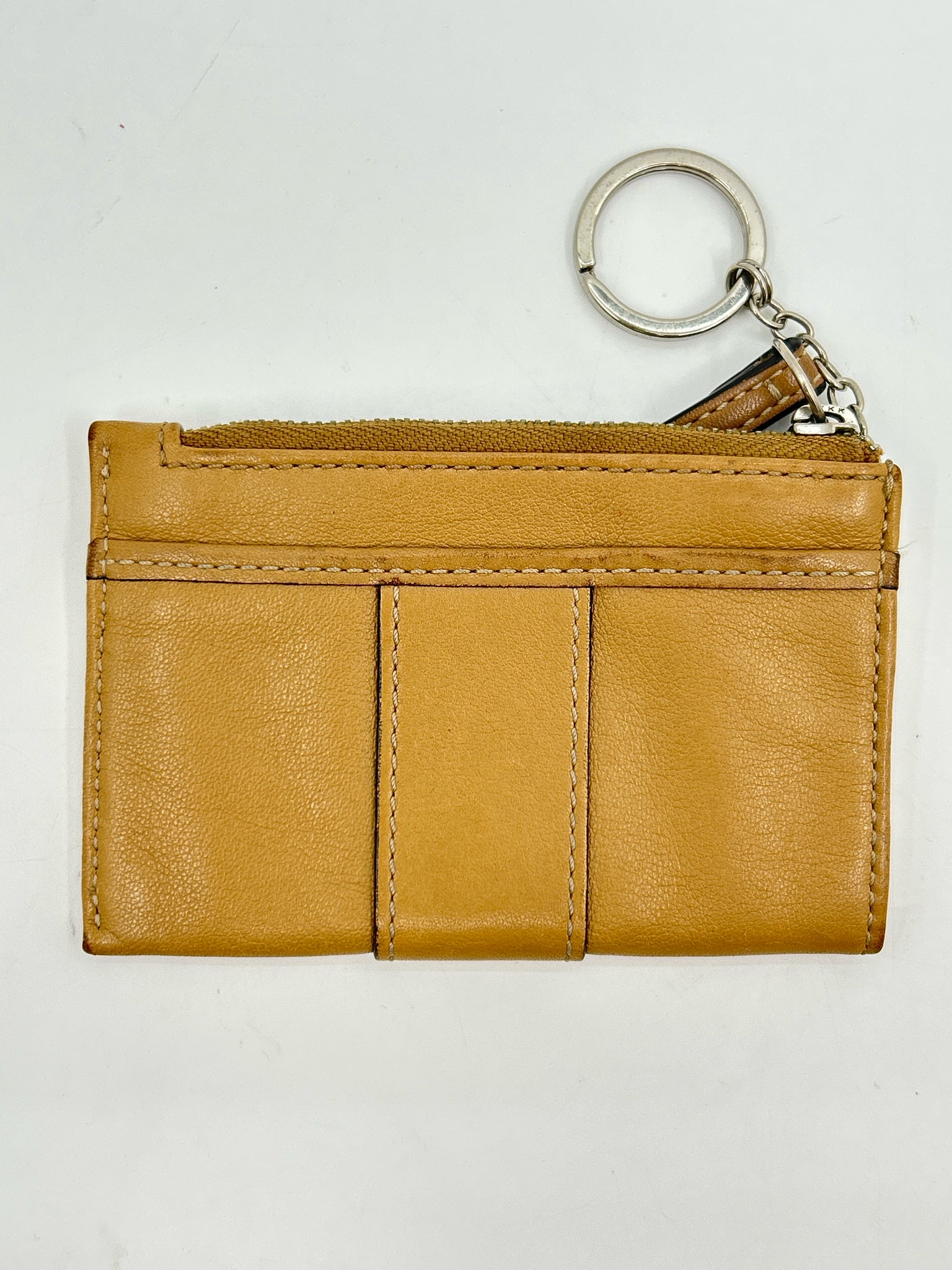 COACH Tan Key Chain