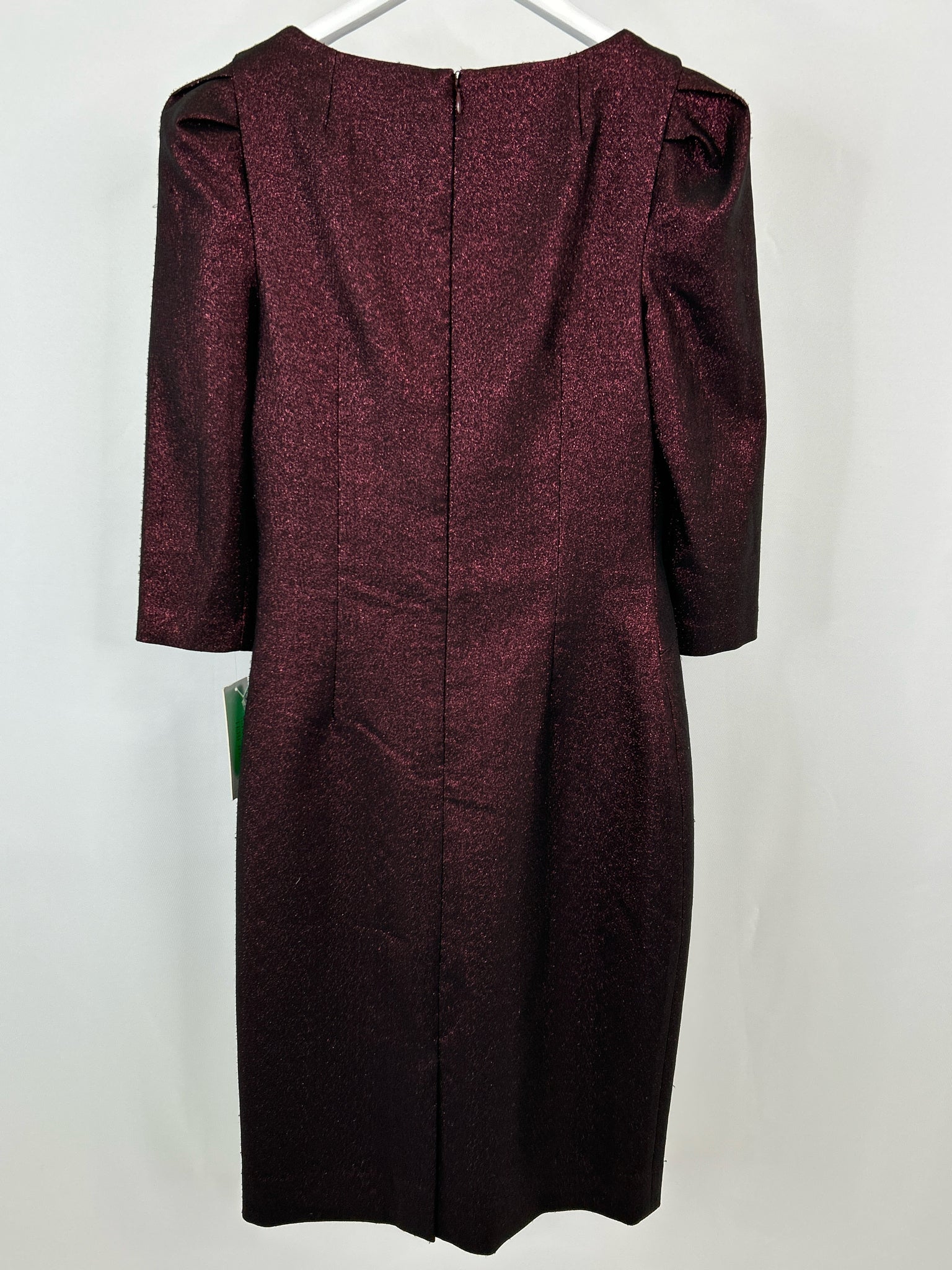 TERI JON Size 6 Merlot Women's Dress