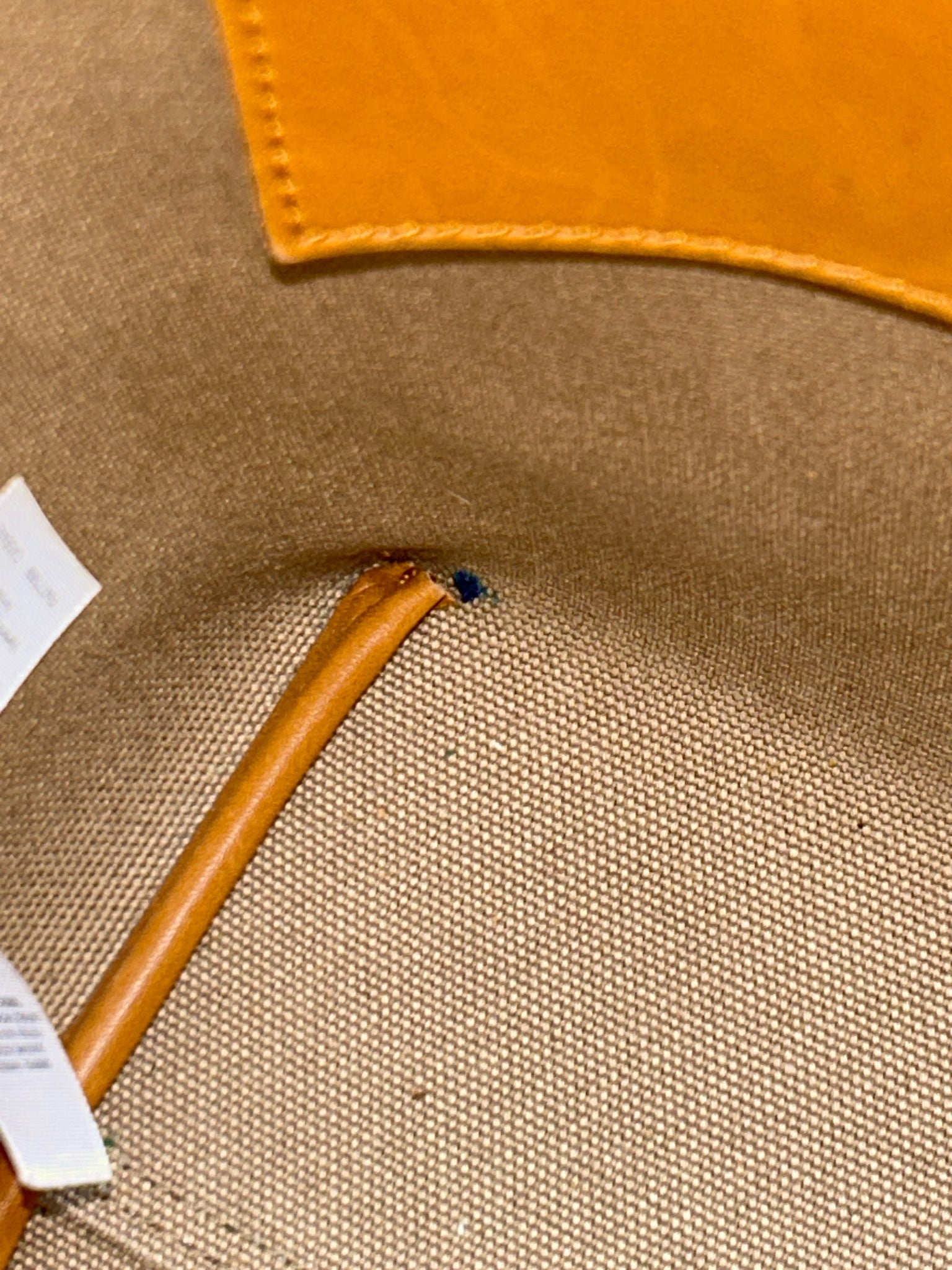 MADEWELL Orange Brown Women Purse