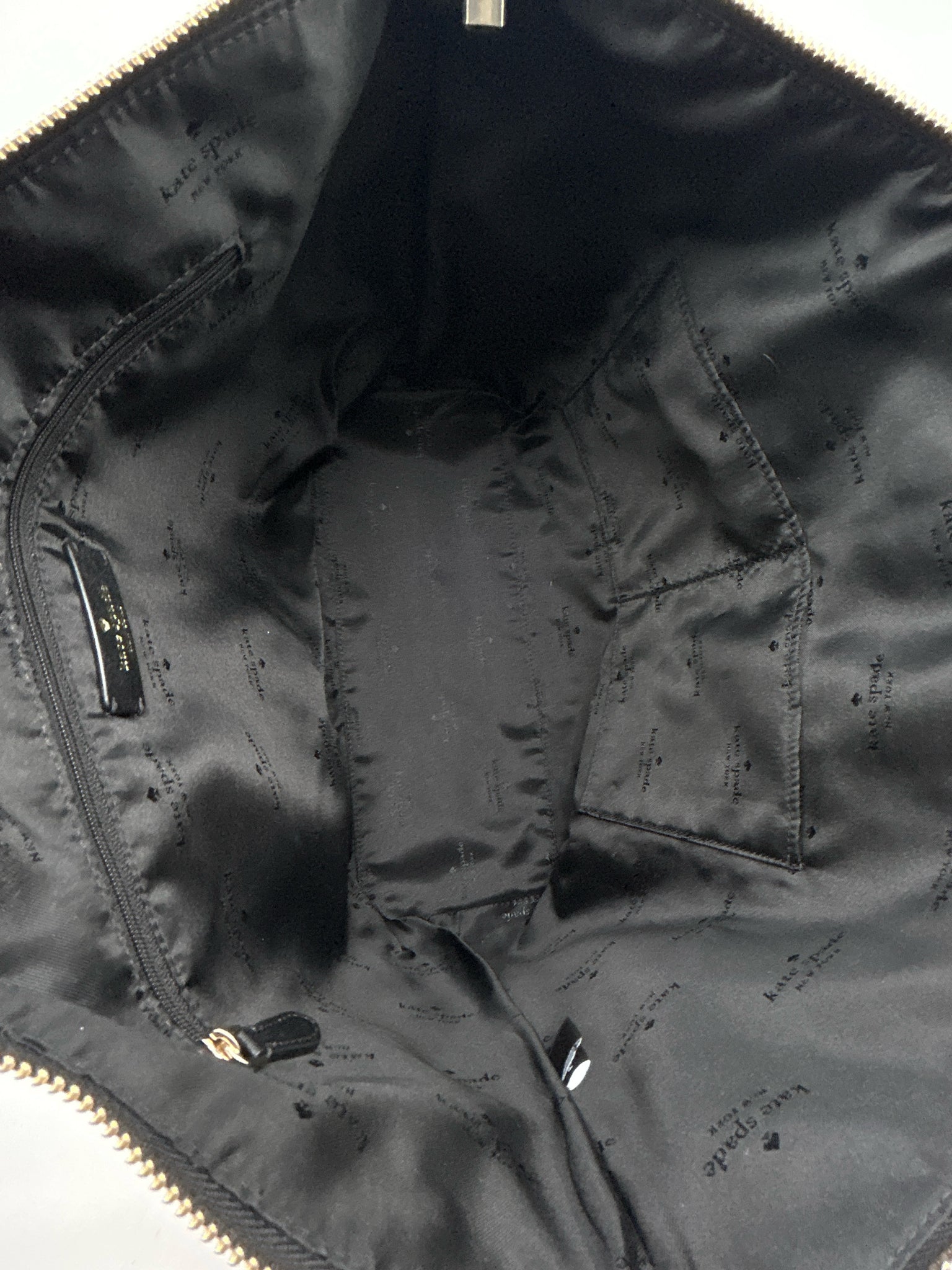 KATE SPADE Black and White Women Purse