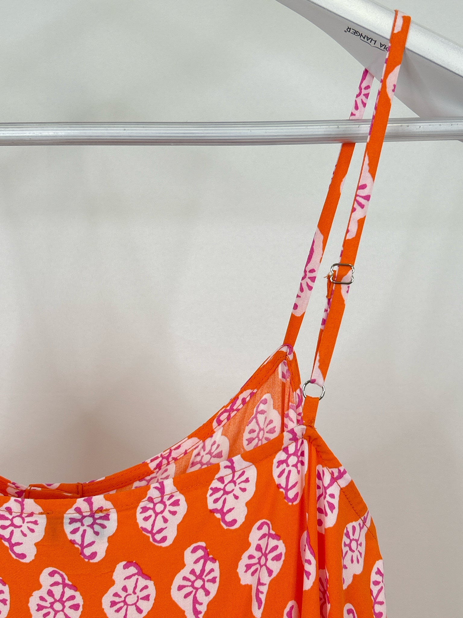 J. CREW Size 12 Orange Print Women Dress NWT