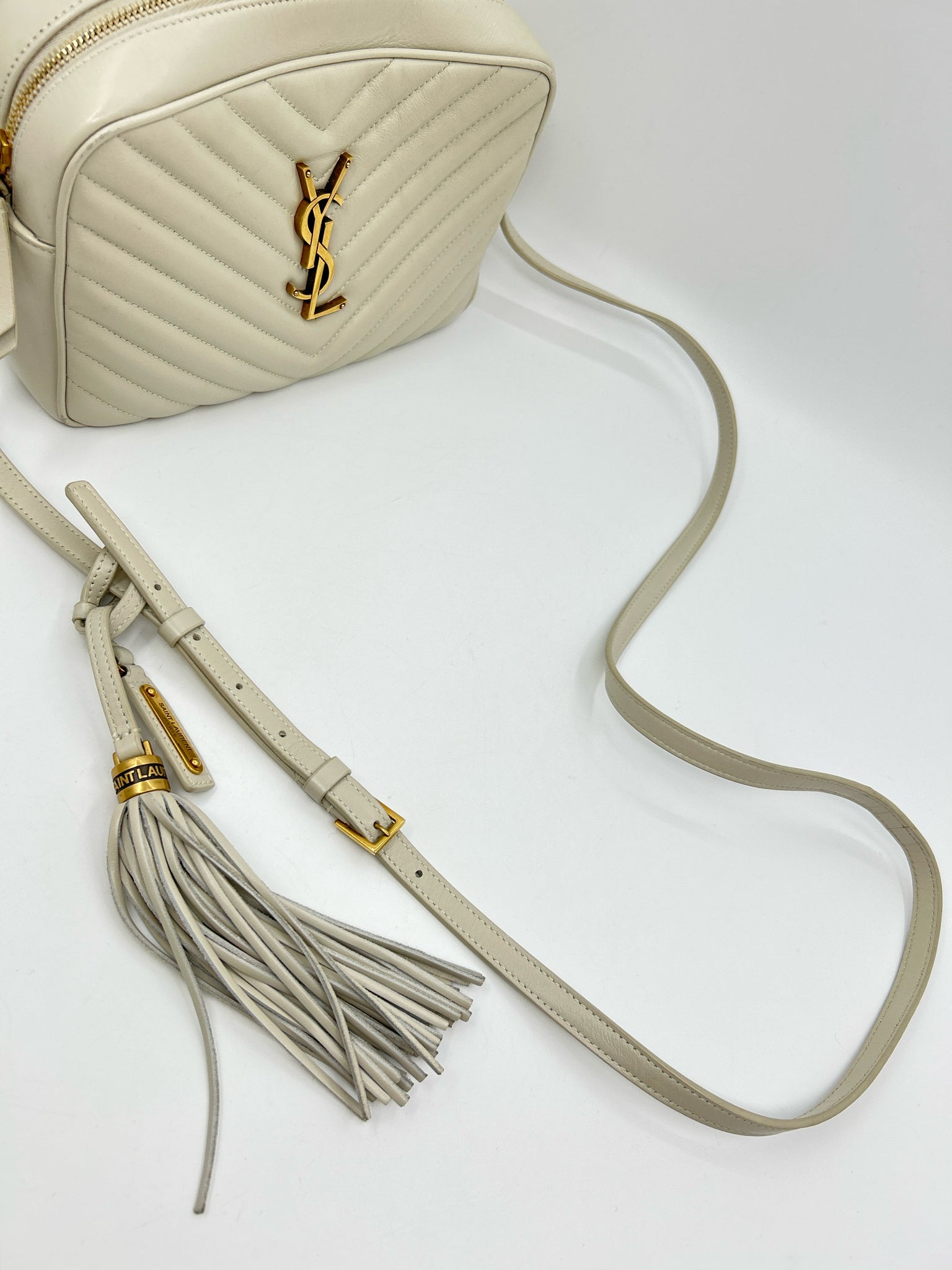 SAINT LAURENT Light Beige Women Purse