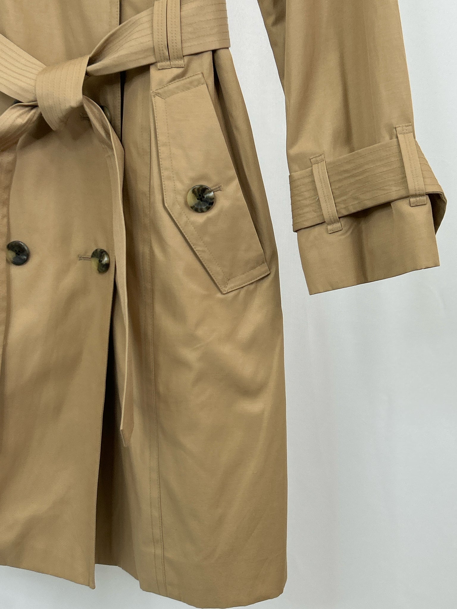 London Fog Size L KHAKI Women Coat