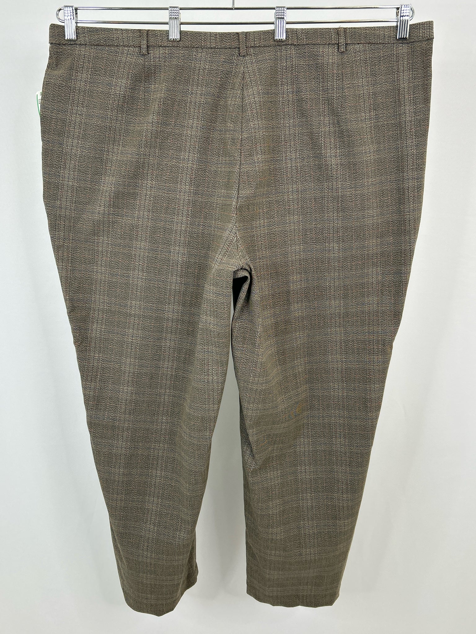 ZAC & RACHEL Size 24W Brown Print Women Pants
