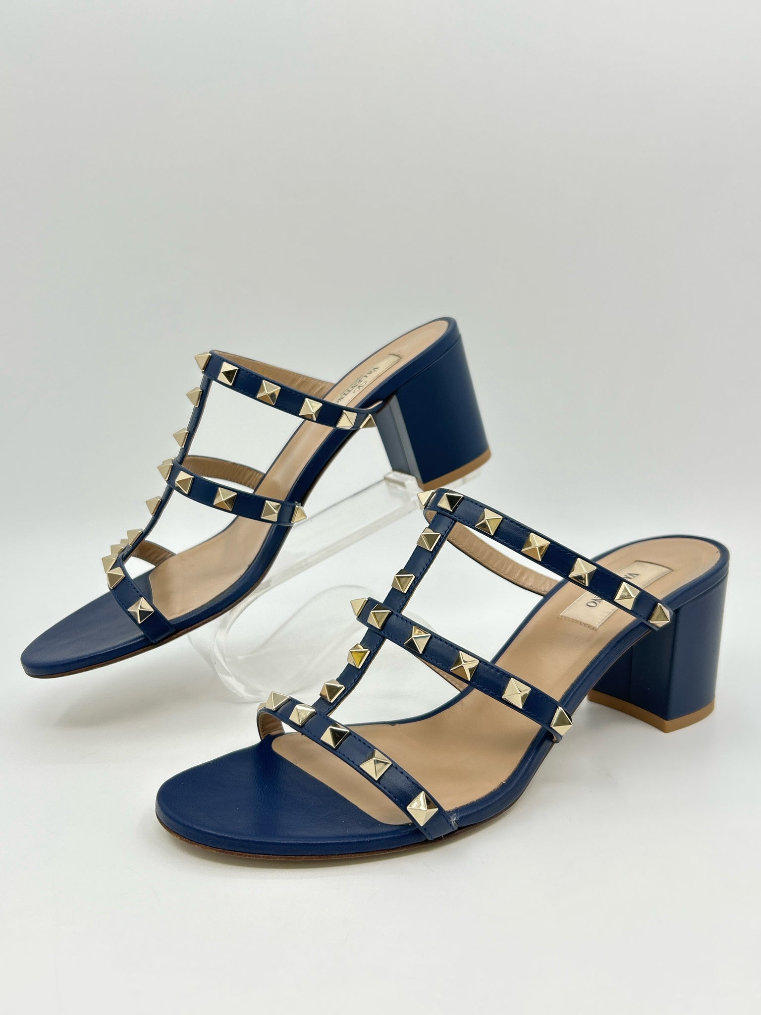 VALENTINO Size 39.5 Blue Women Sandal