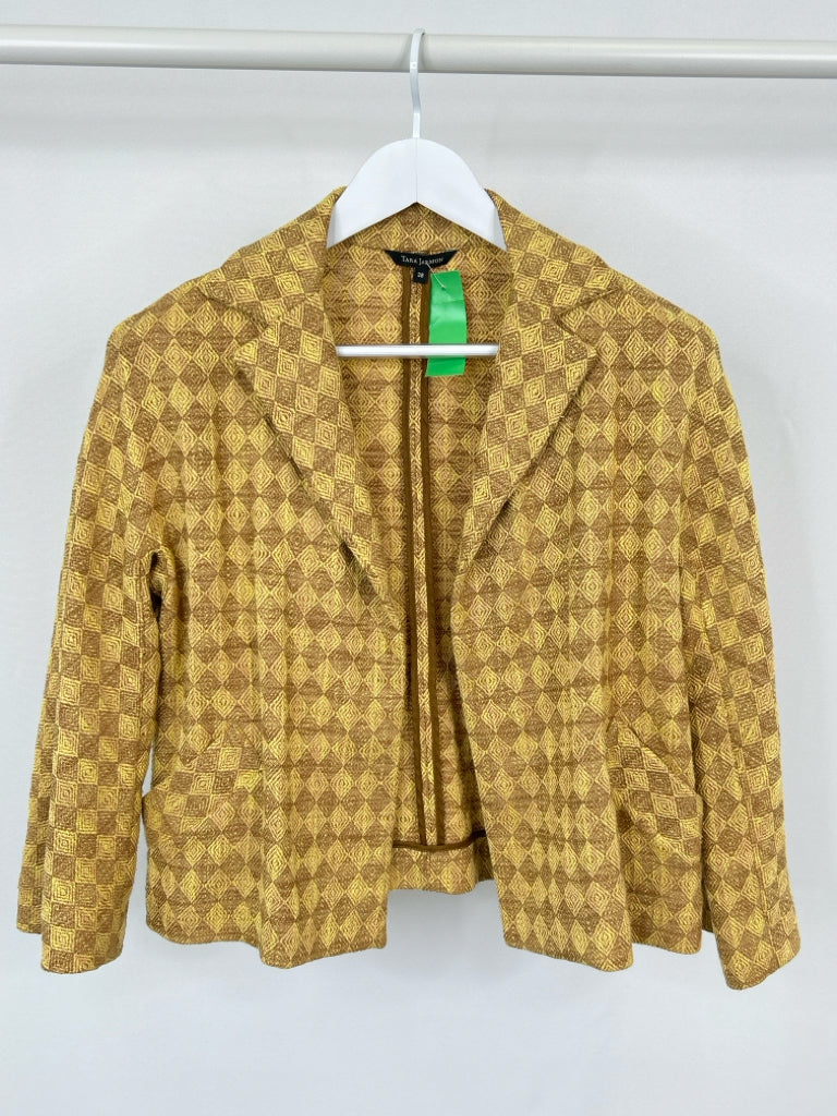 TARA JARMON Size 38 Yellow and brown Jacket