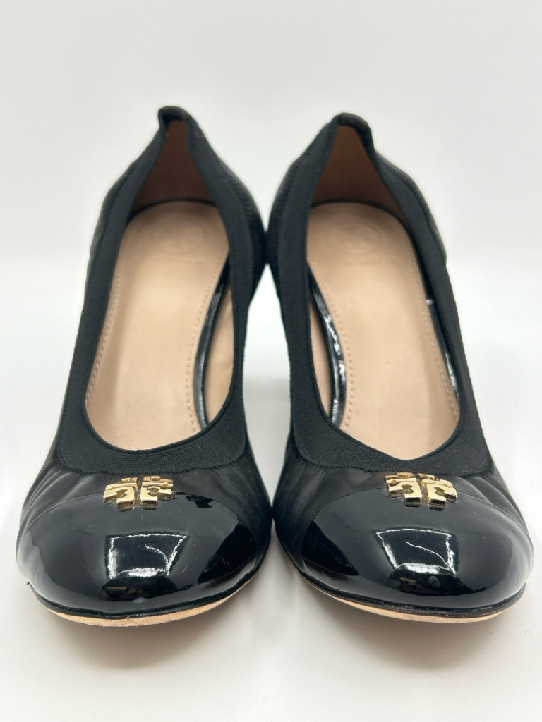 TORY BURCH Women Size 9.5M Black Pumps