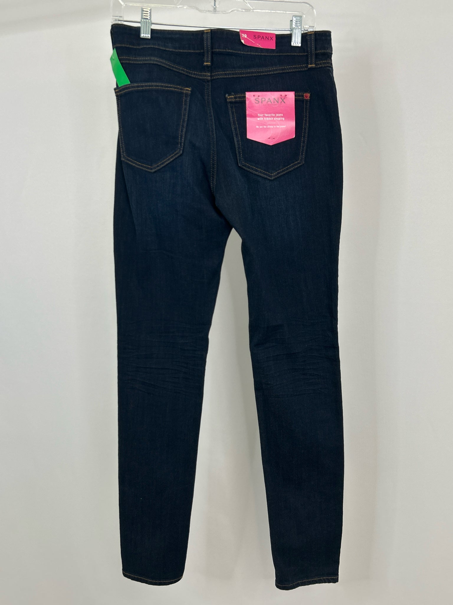 SPANX Size 29/8 BLUE DENIM Women jeans